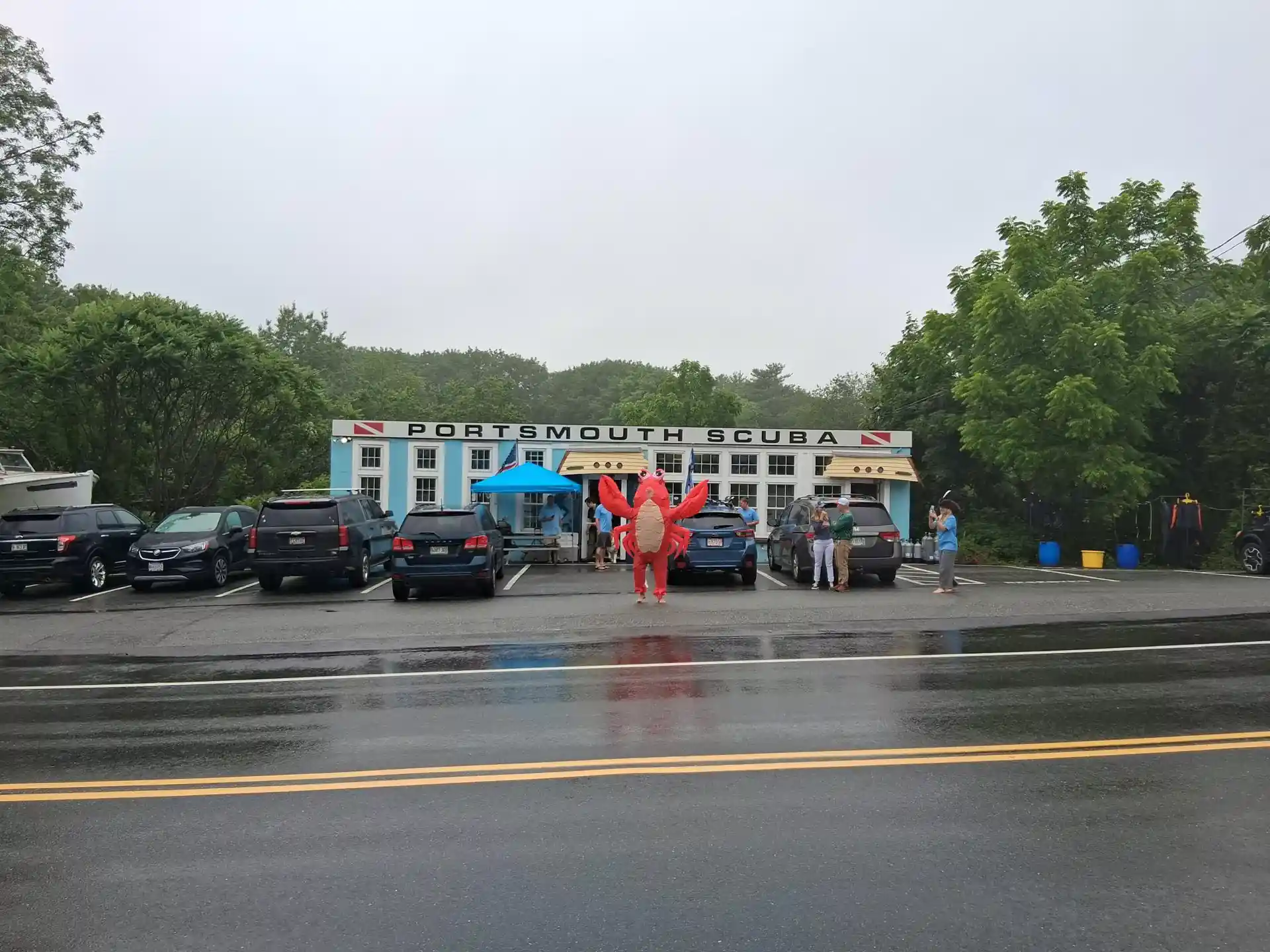 Foto de la tienda de buceo