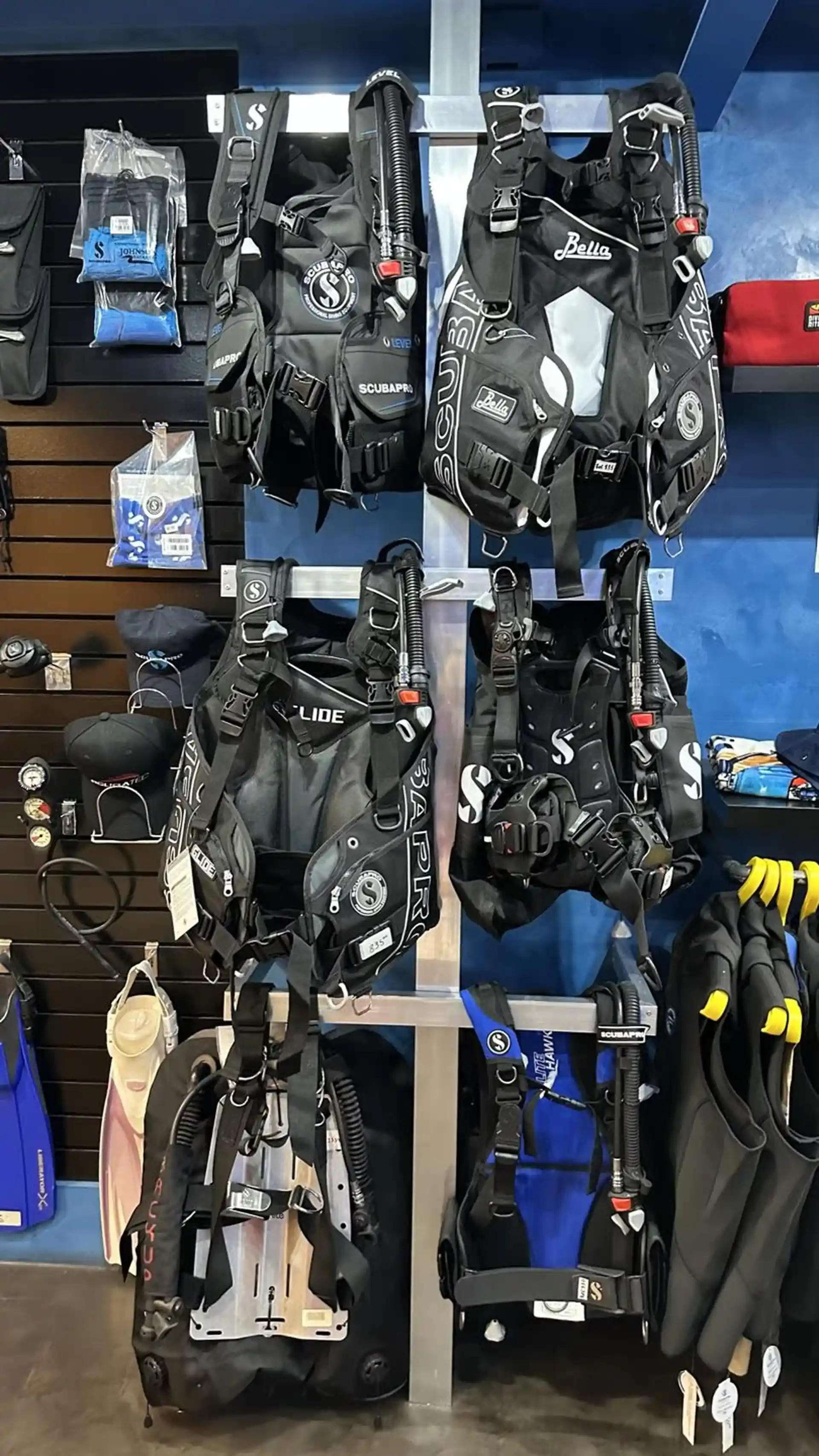 Foto de la tienda de buceo