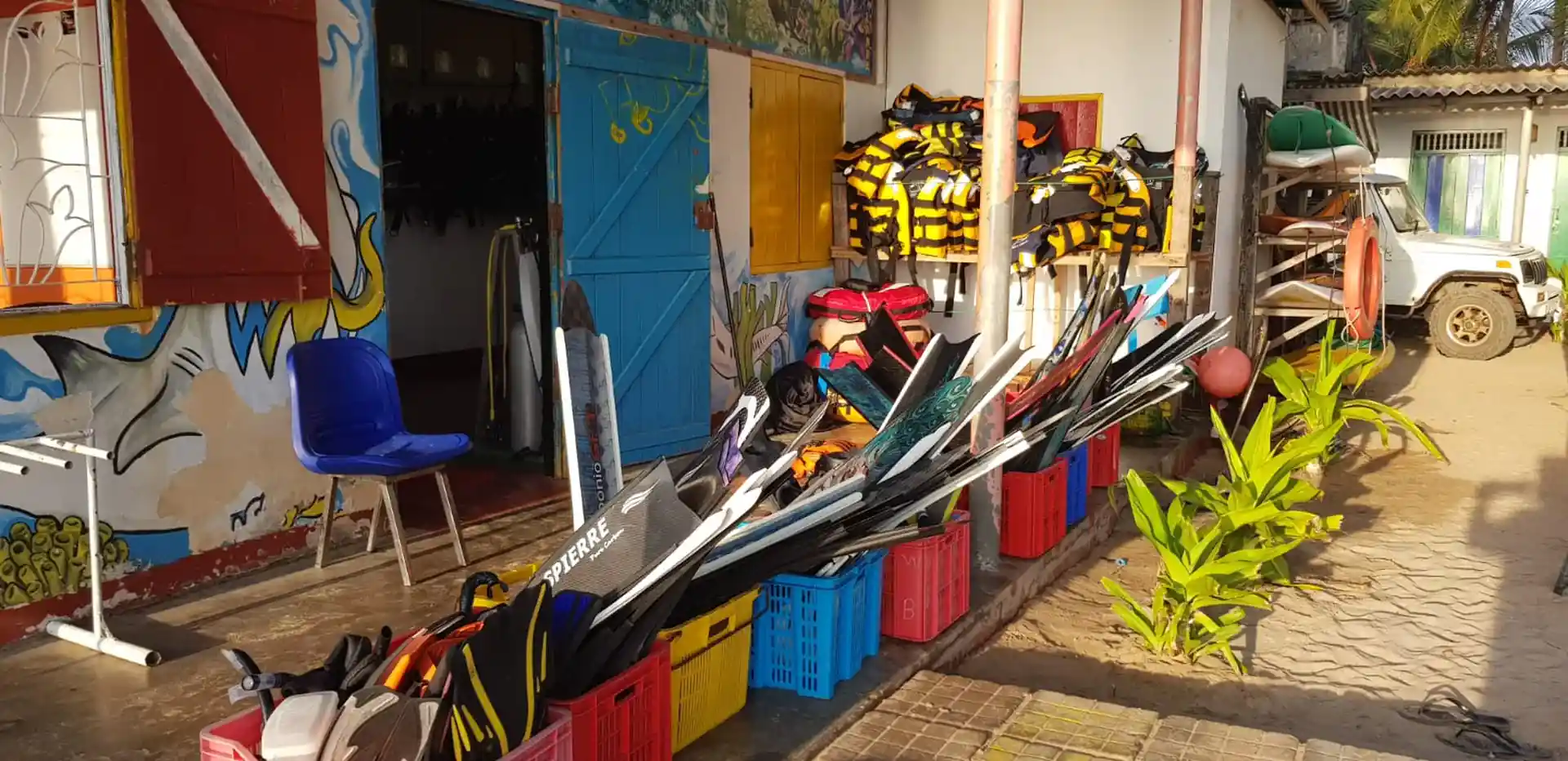 Dive shop photo