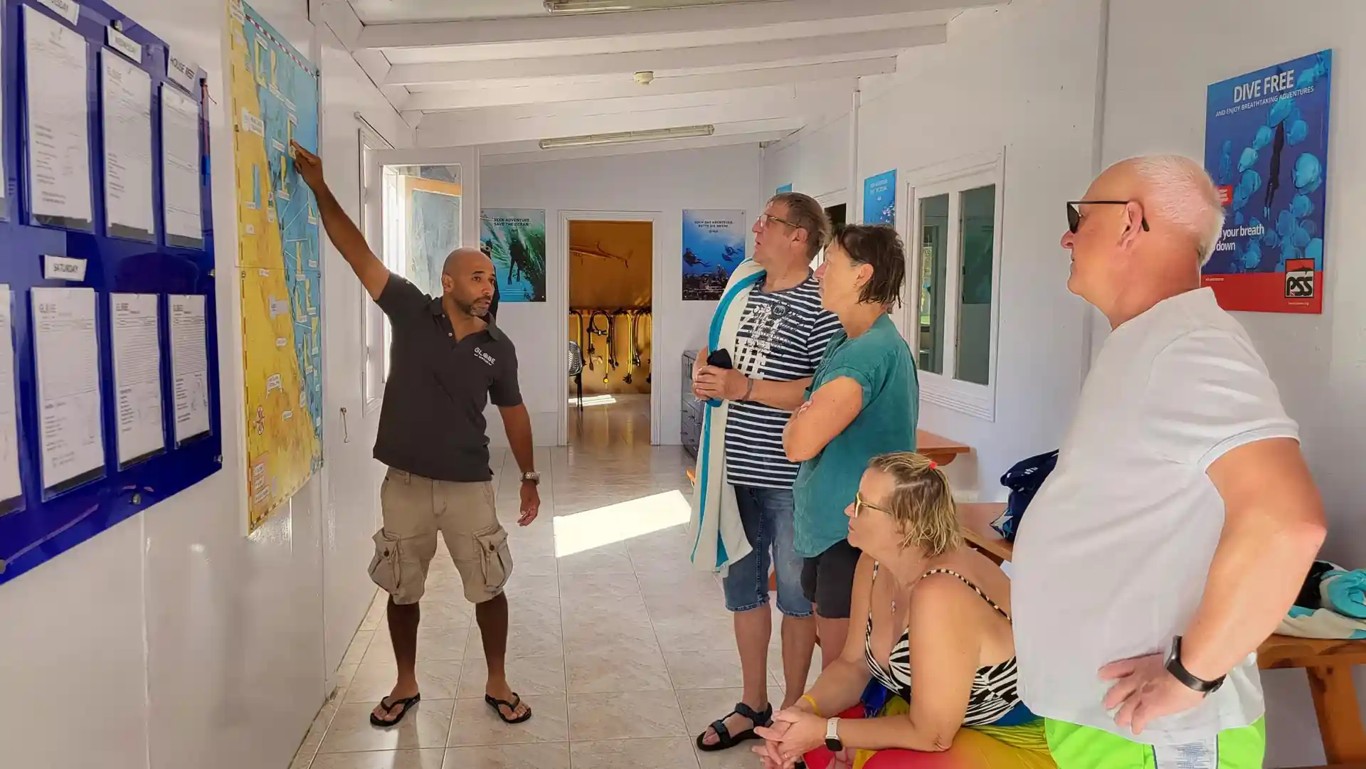 Dive shop photo