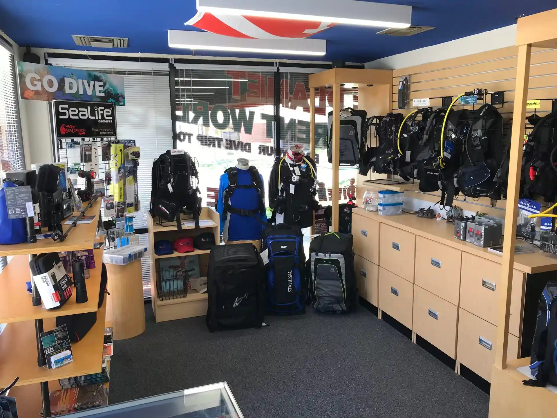 Dive shop photo