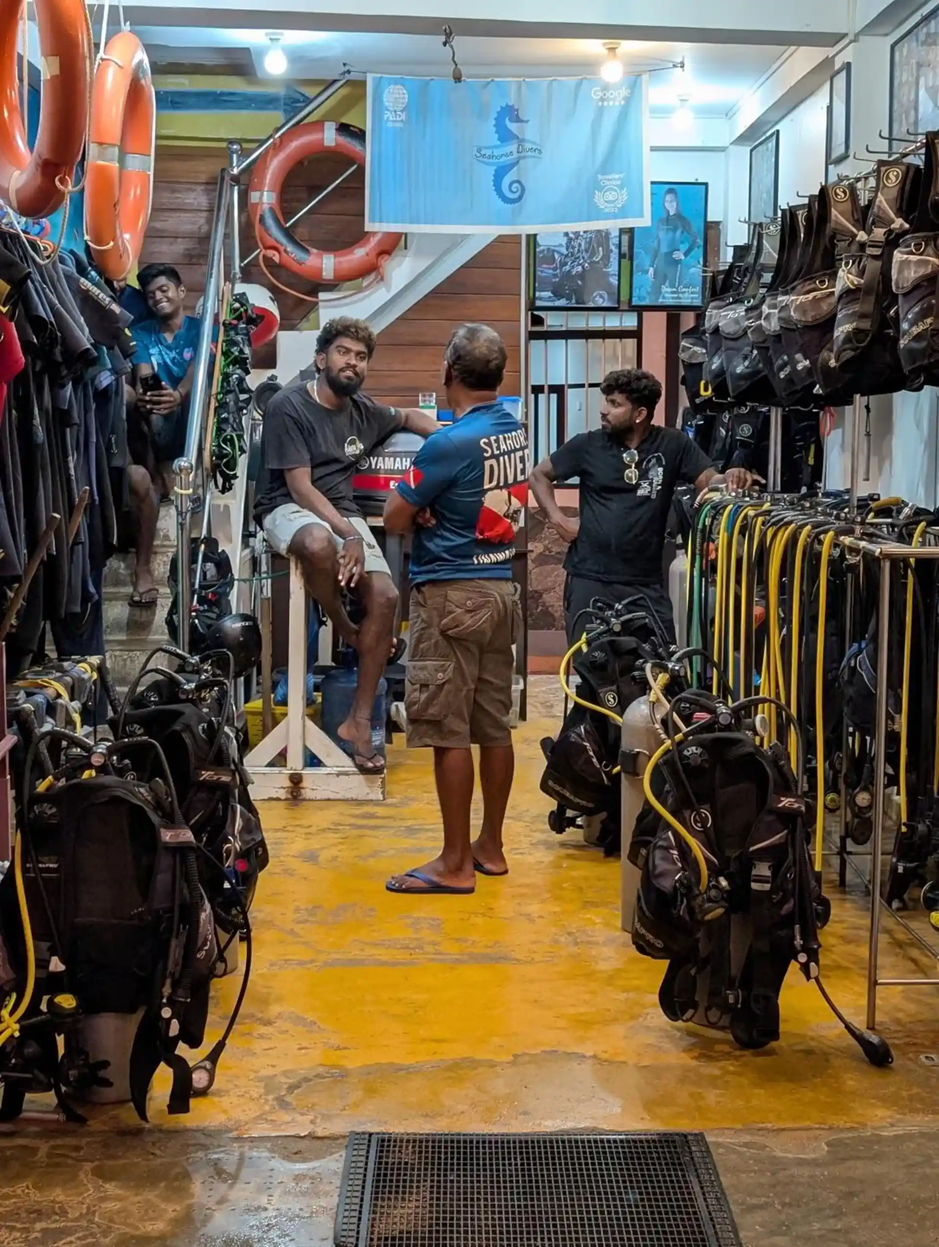 Dive shop photo