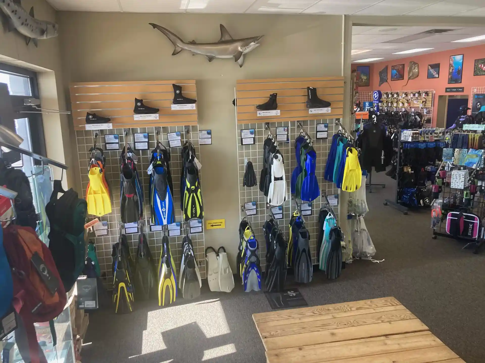 Dive shop photo