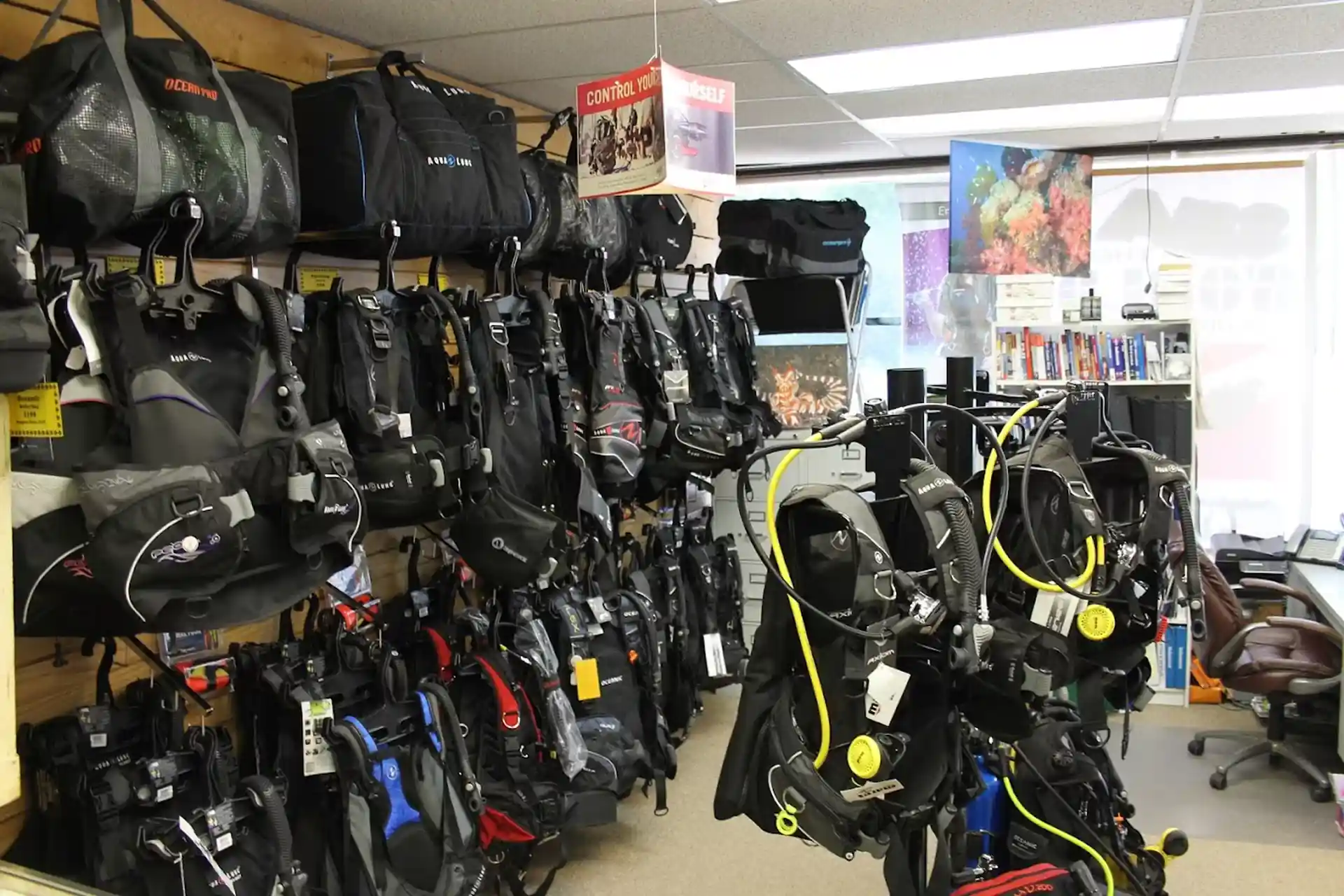 Dive shop photo