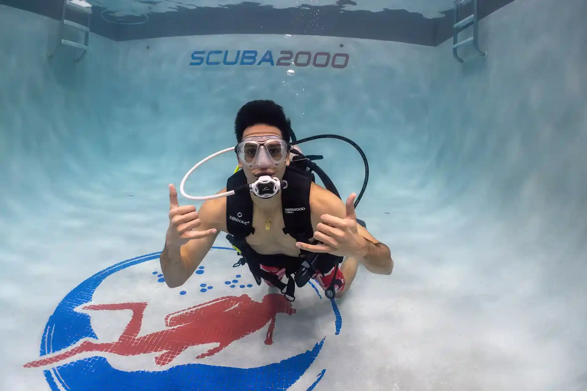 Foto de la tienda de buceo