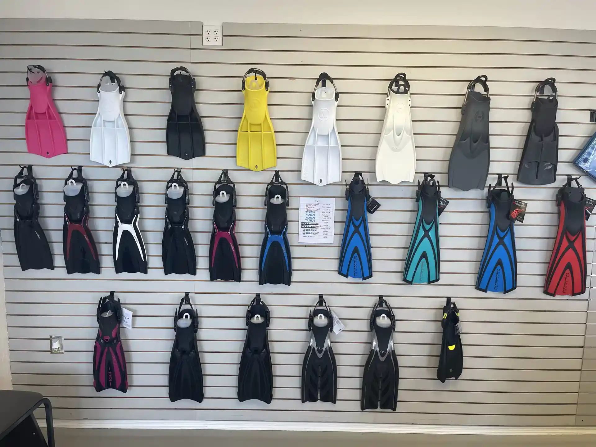 Dive shop photo