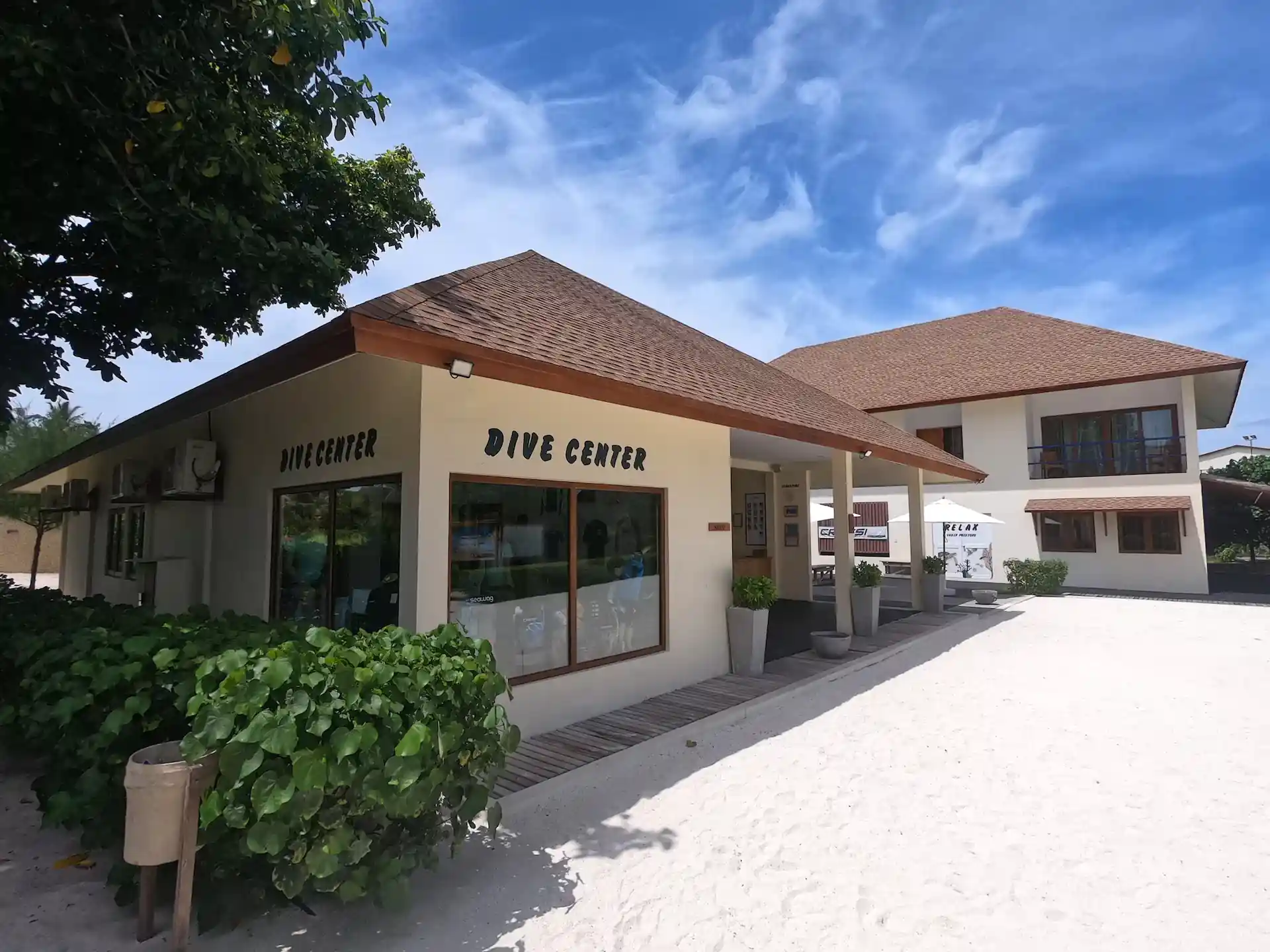 Photo du magasin de plongée