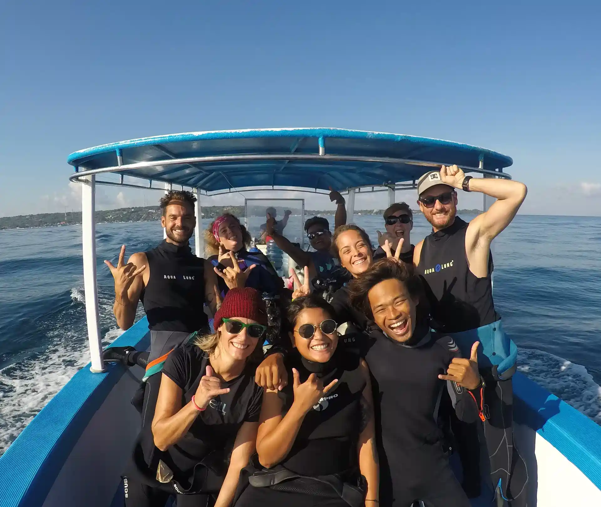 All smiles after a great dive