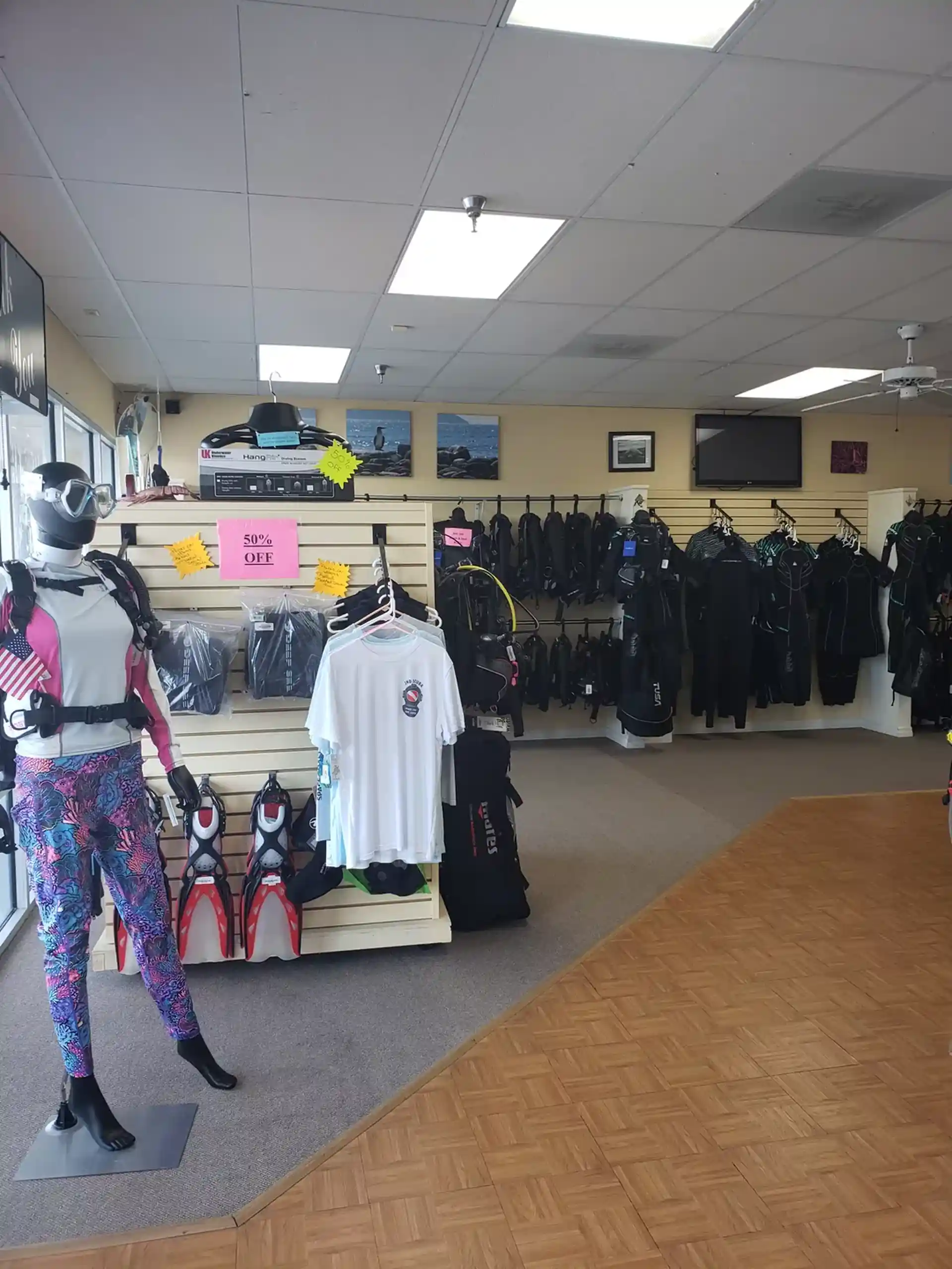 Dive shop photo