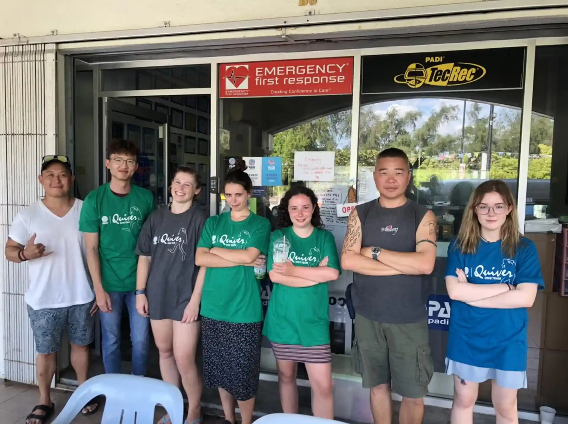 Dive shop photo