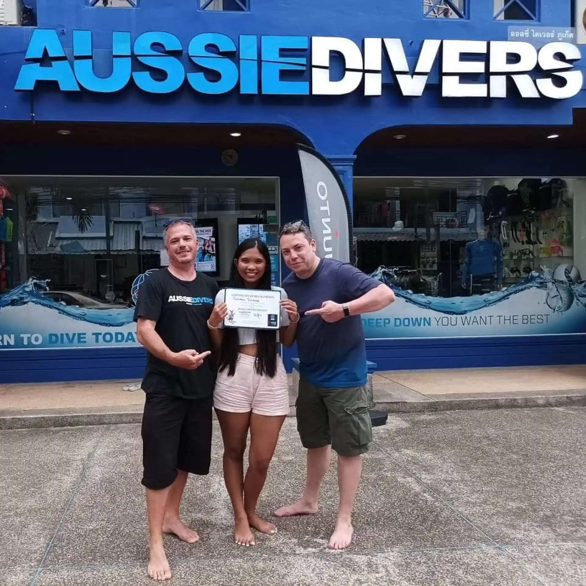 Dive shop photo