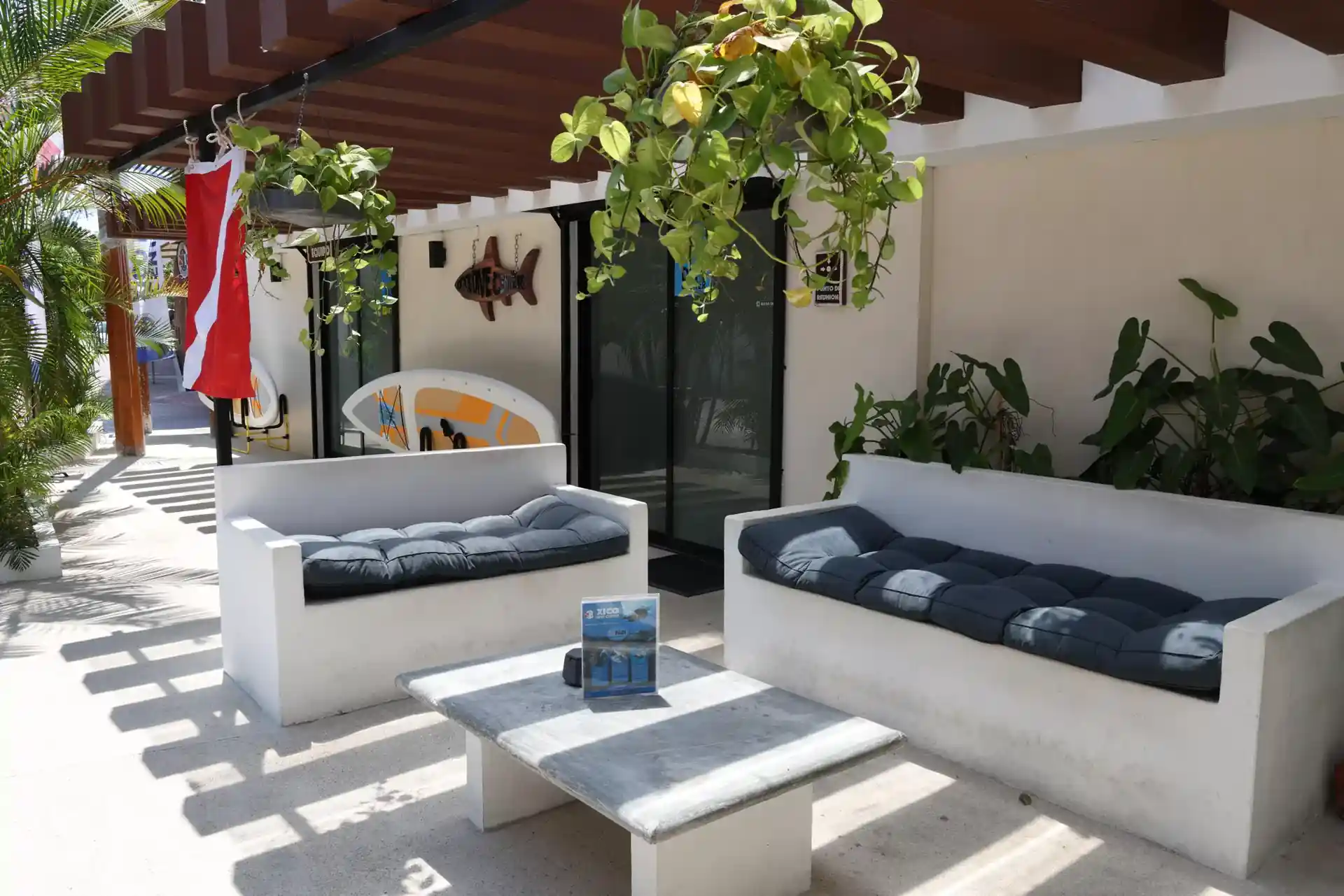 Our chilling area