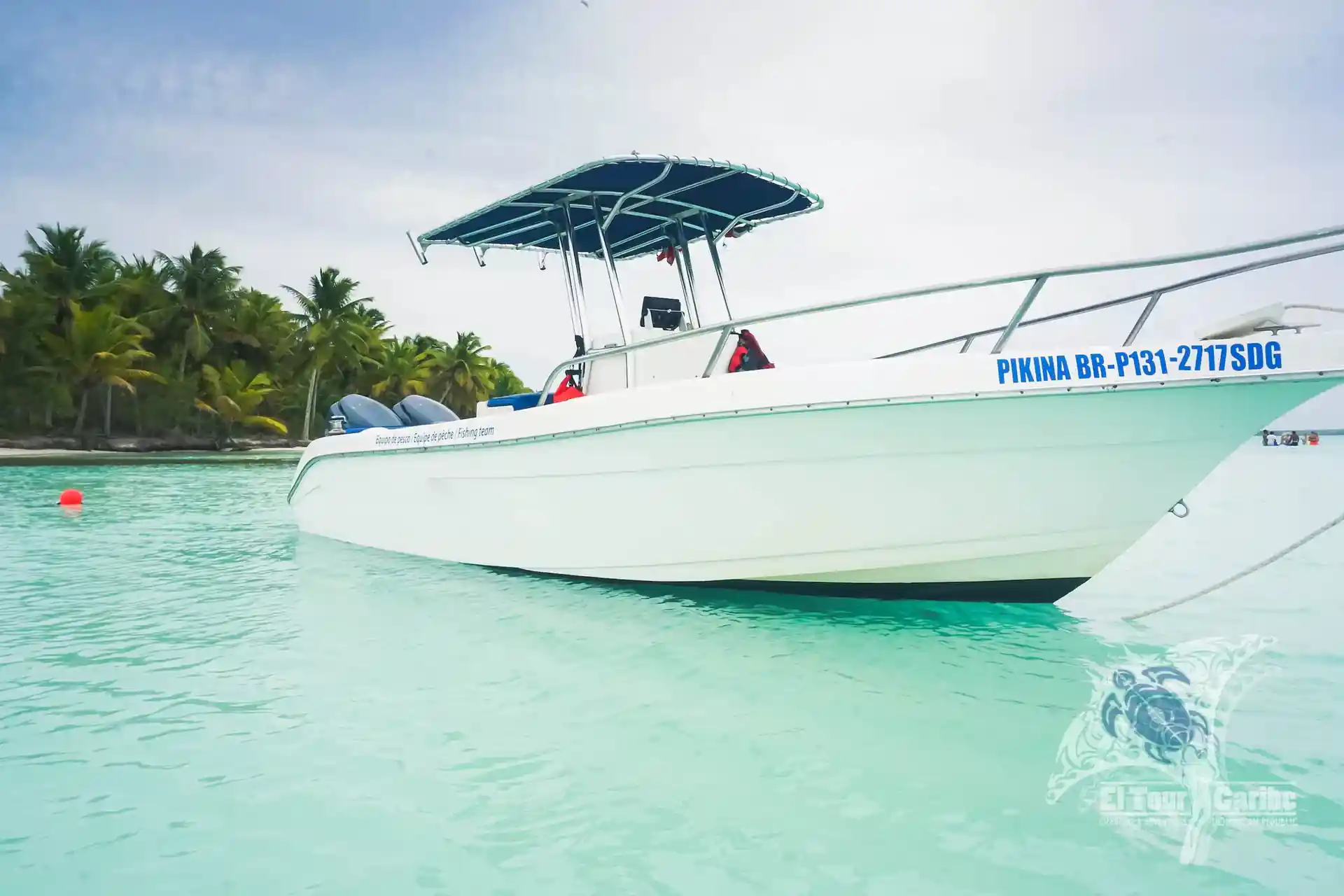 One of our Regular dive boats used for day trips to Saona Island.