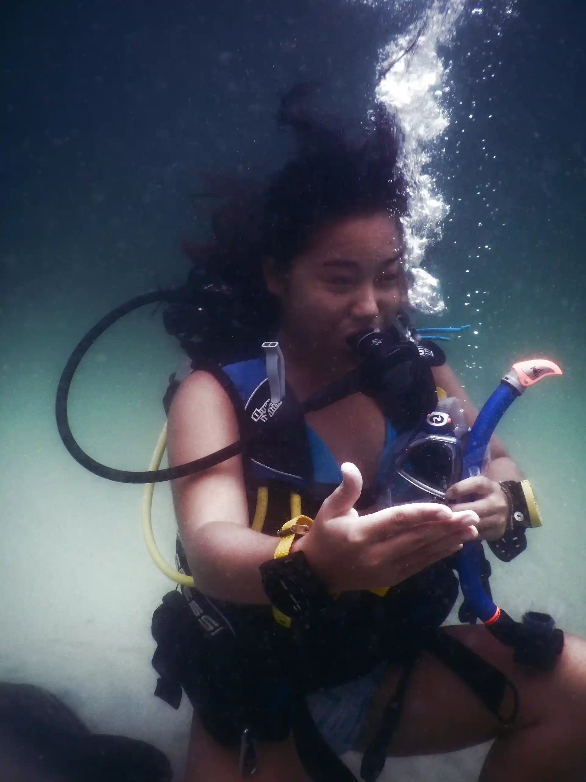 it is vital to feel calm in case your mask would fall off