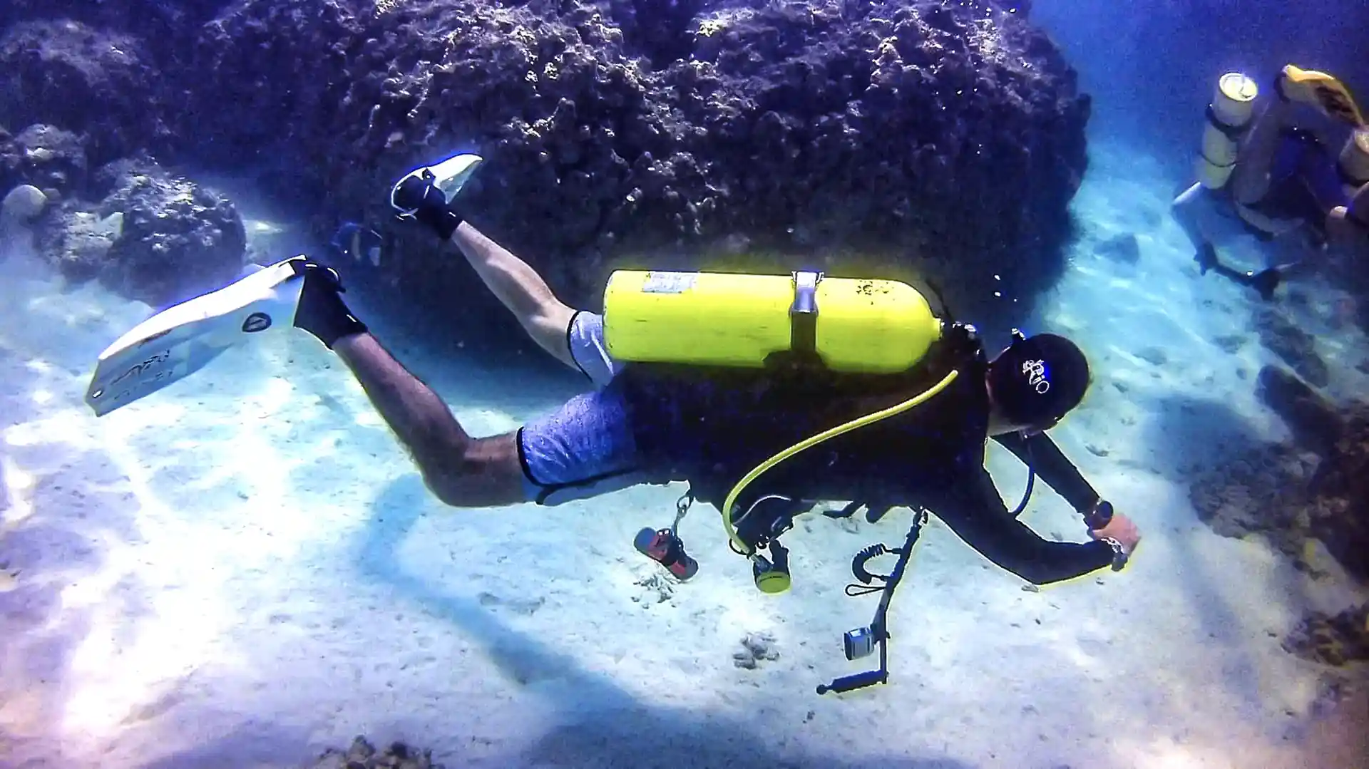 Ein Beispiel dafür, wie klar Wasser auf Garouh Island sein kann!
