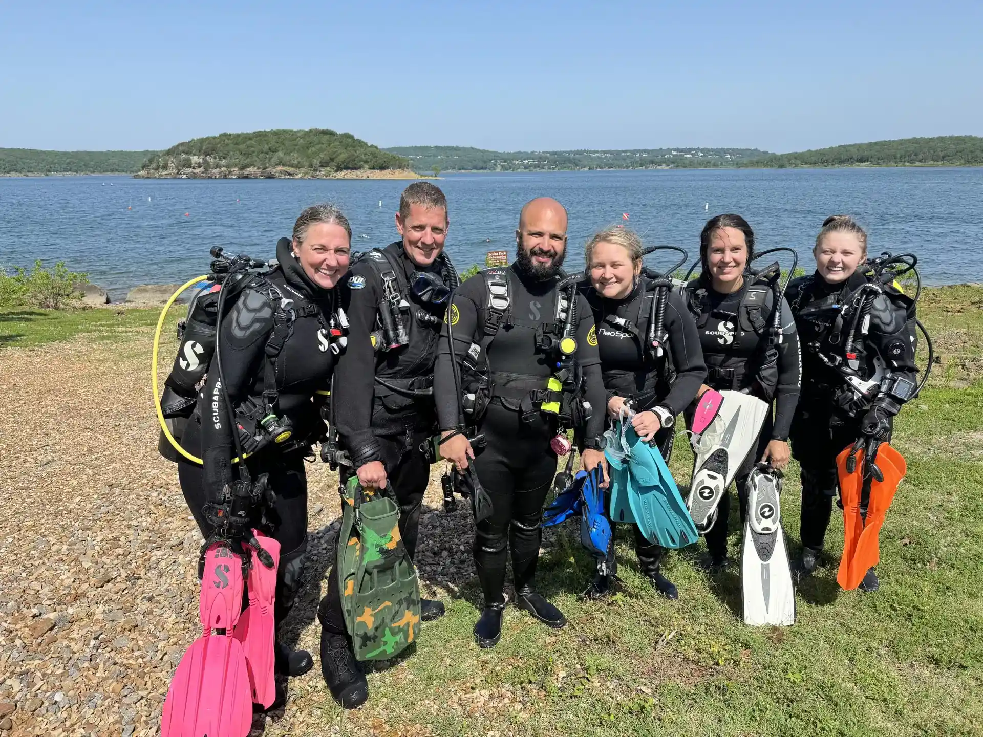 Foto des Tauchplatzes