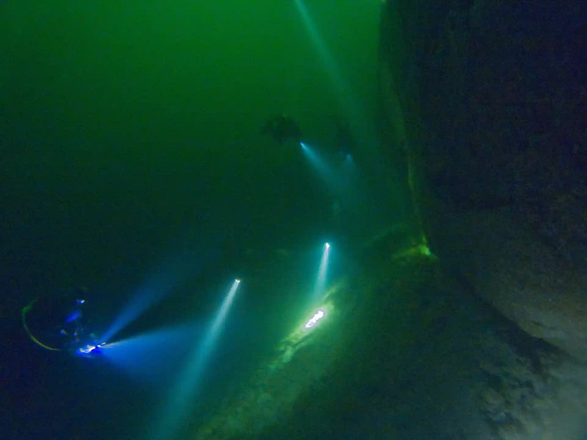 Foto des Tauchplatzes