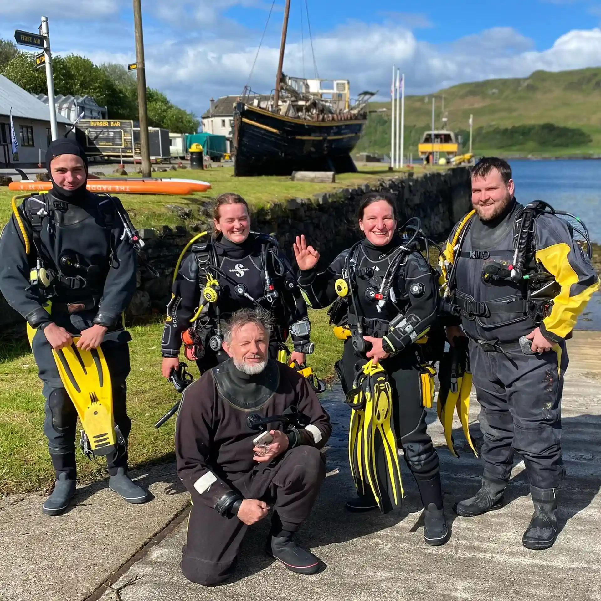 Dive shop photo