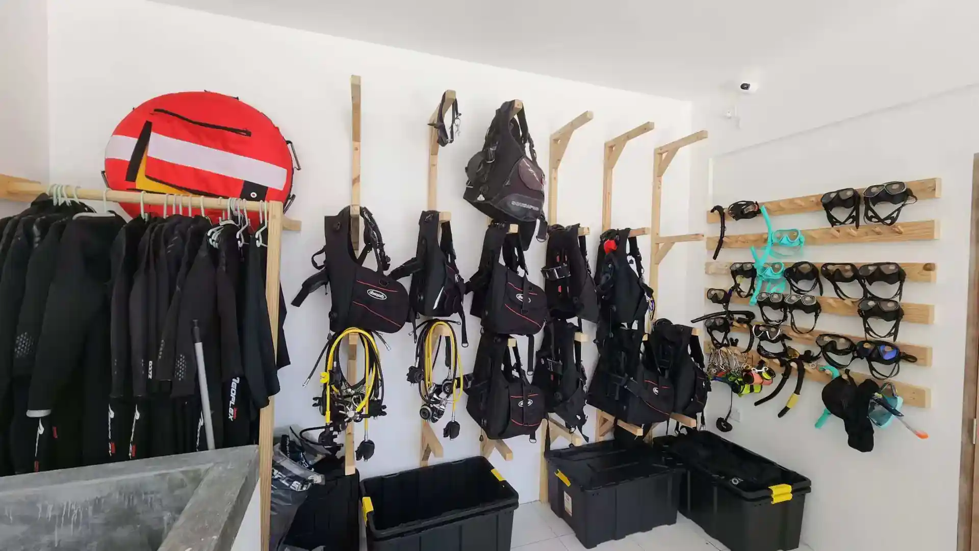 ダイビングショップの写真