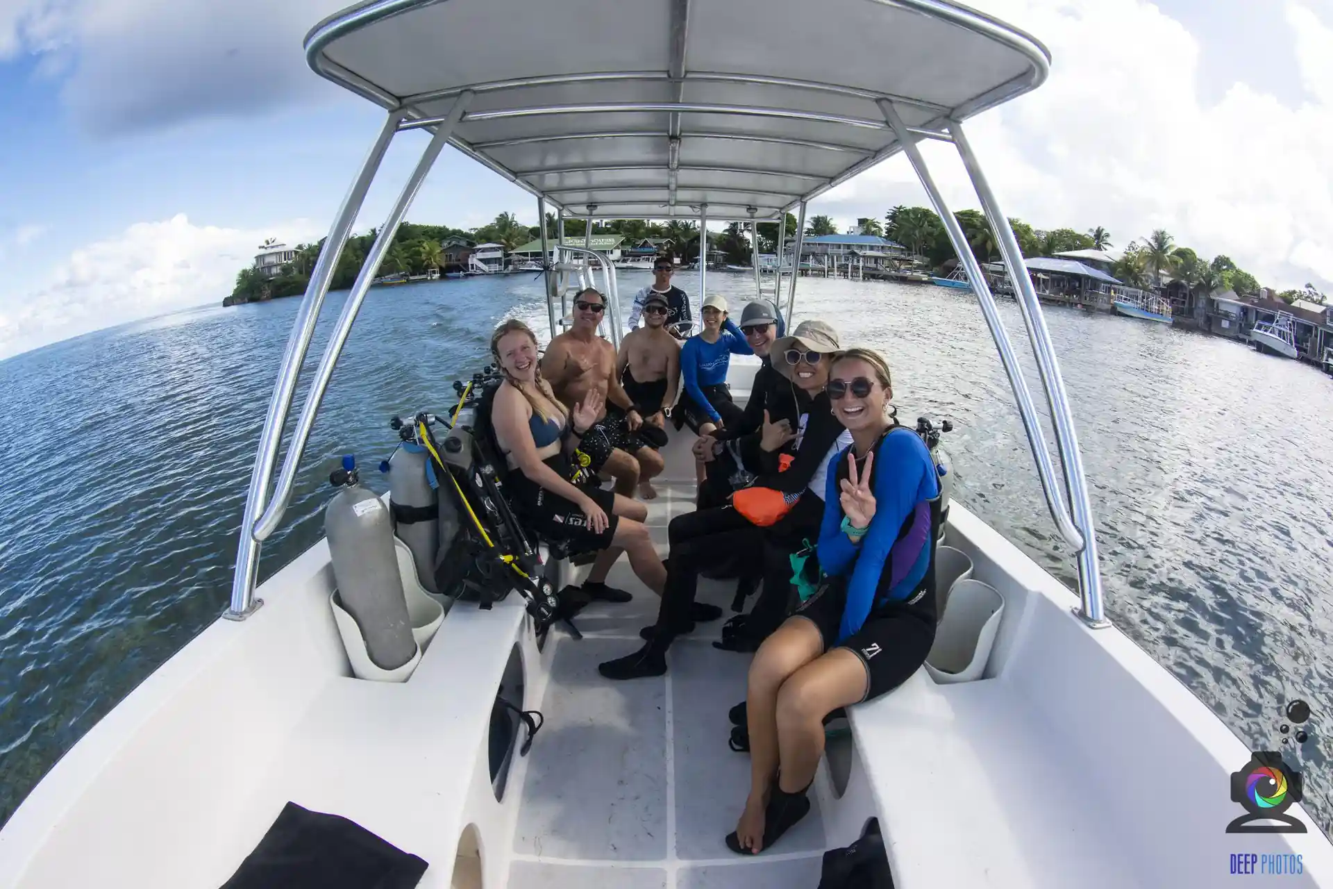 We have the best dive boats on the island.