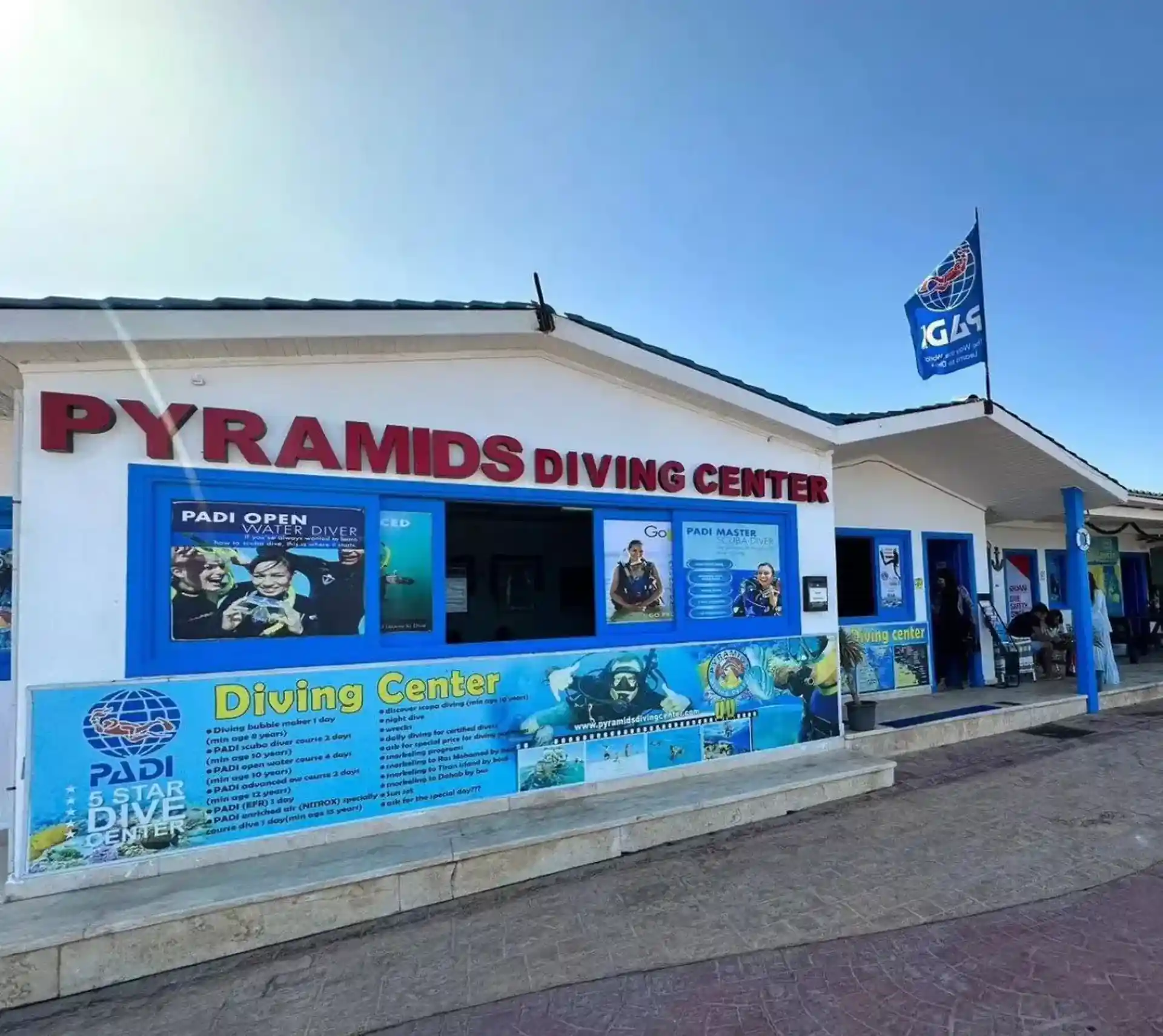 Dive shop photo