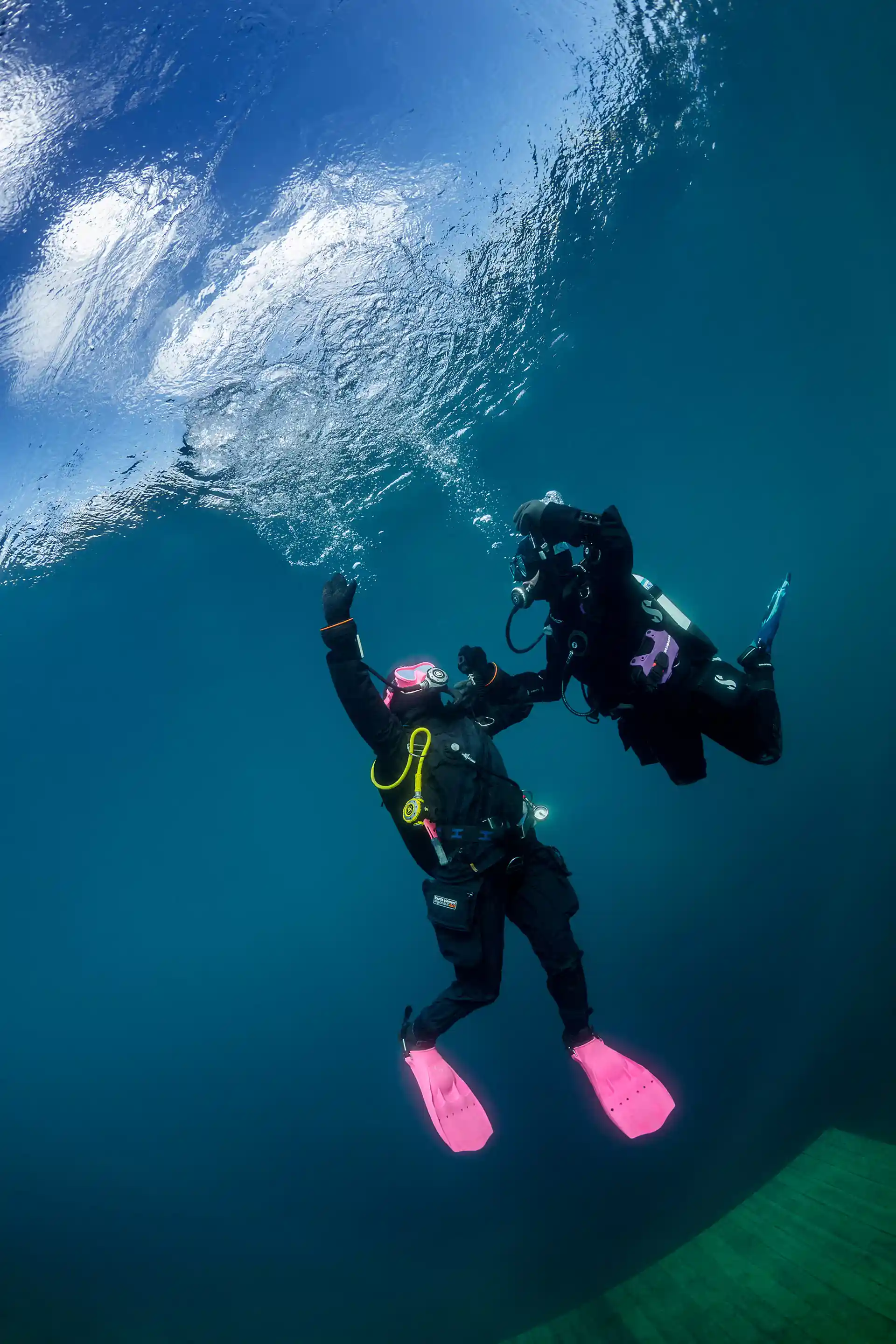 Tauche mit uns im Echinger Weiher