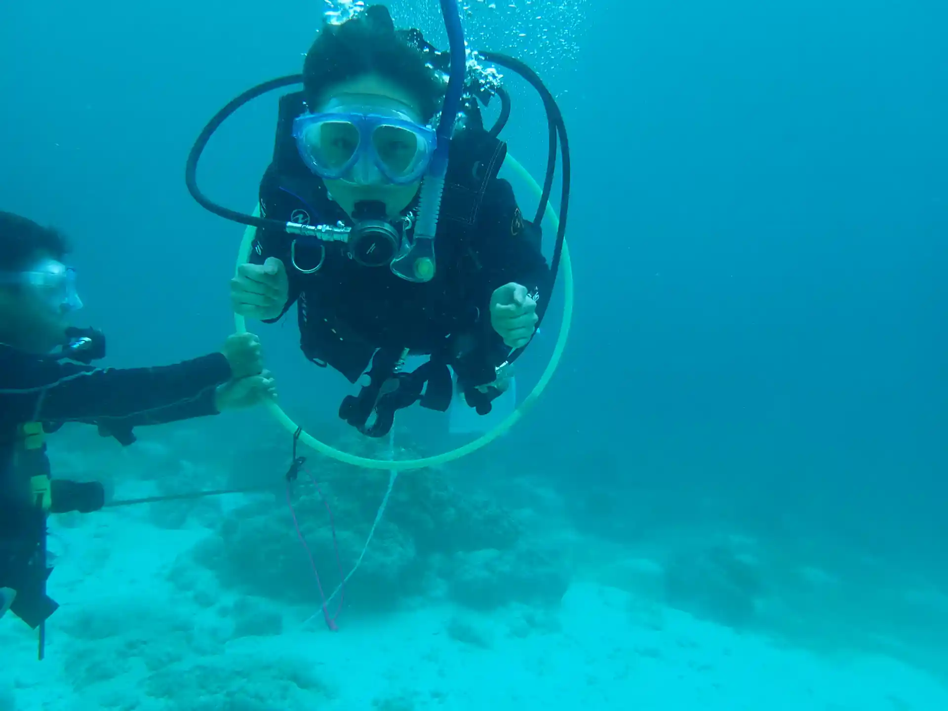 Mastering control with Neutral Buoyancy Practice—refining balance, precision, and effortless movement underwater.