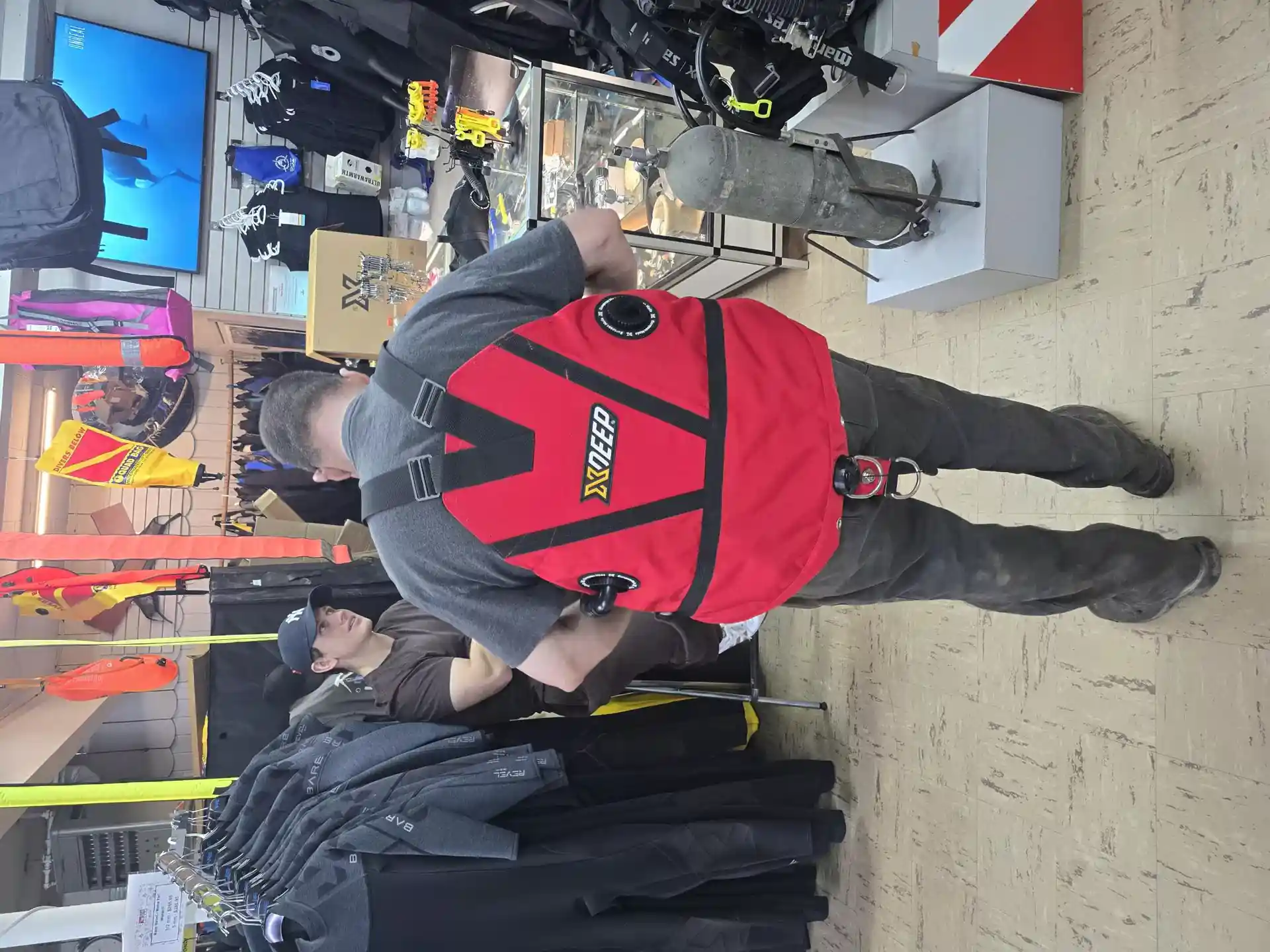 Allow us to share our expertise fitting technical dive gear!