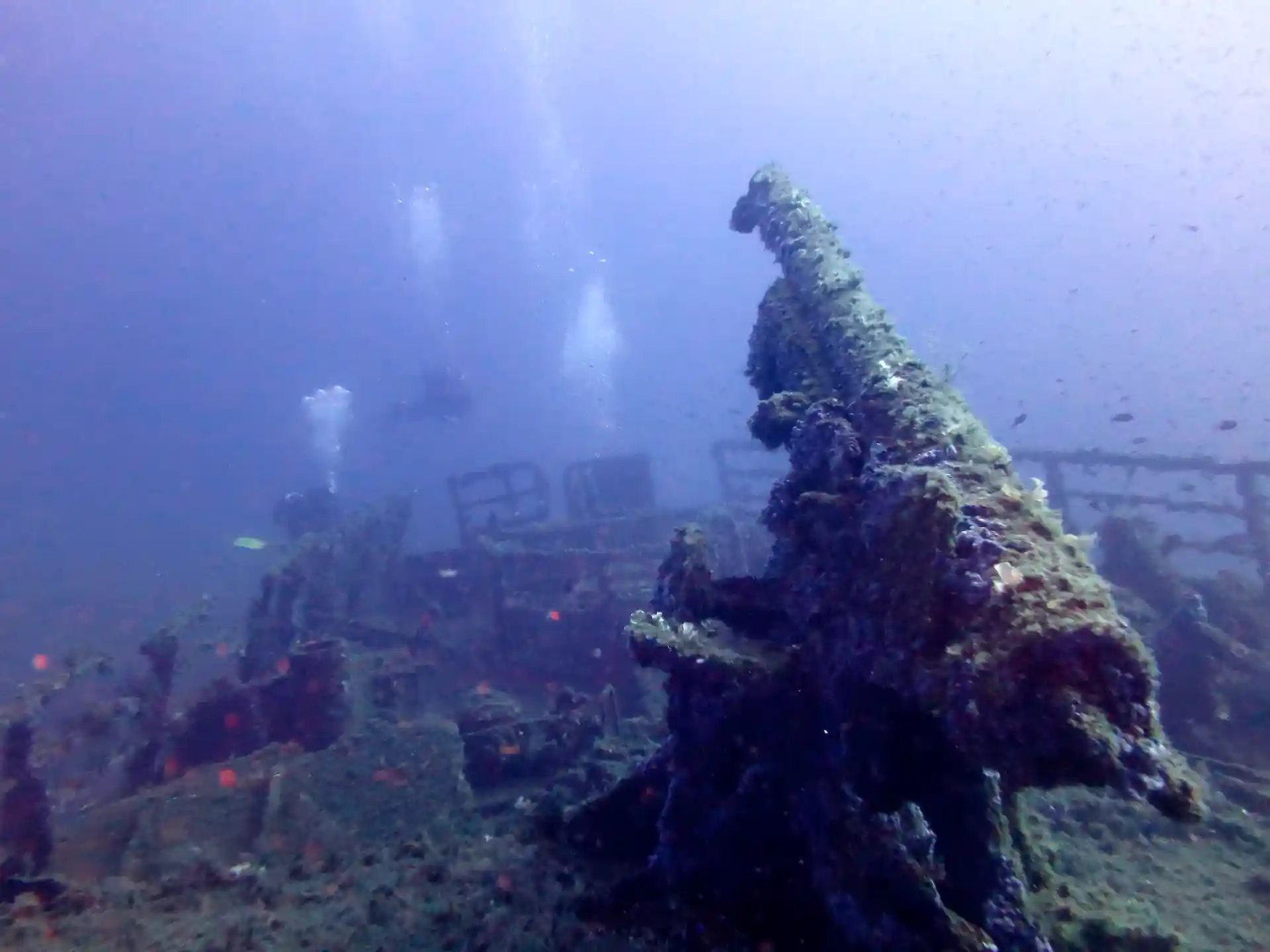 Stern cannon of the KT-12