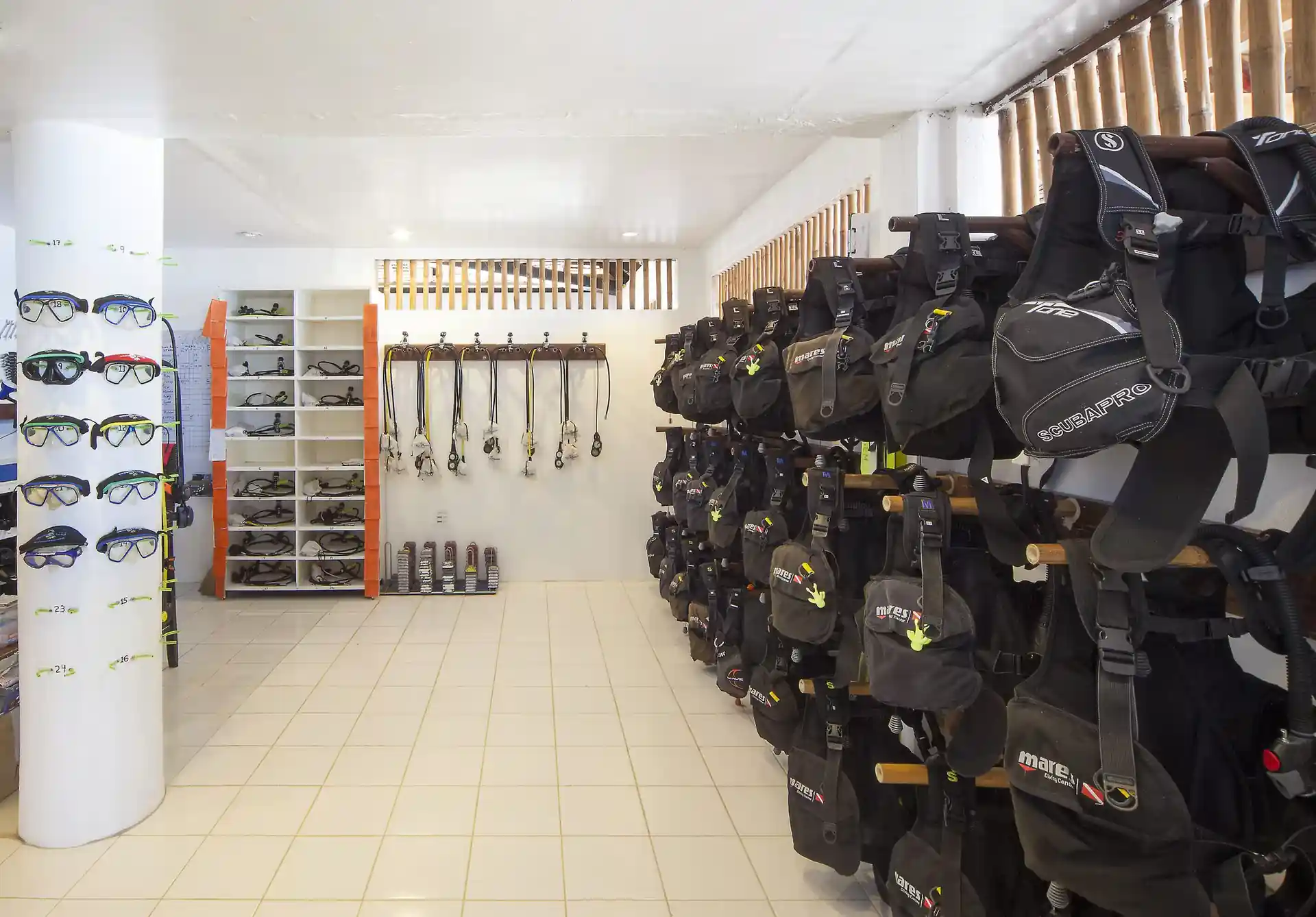 Dive shop photo