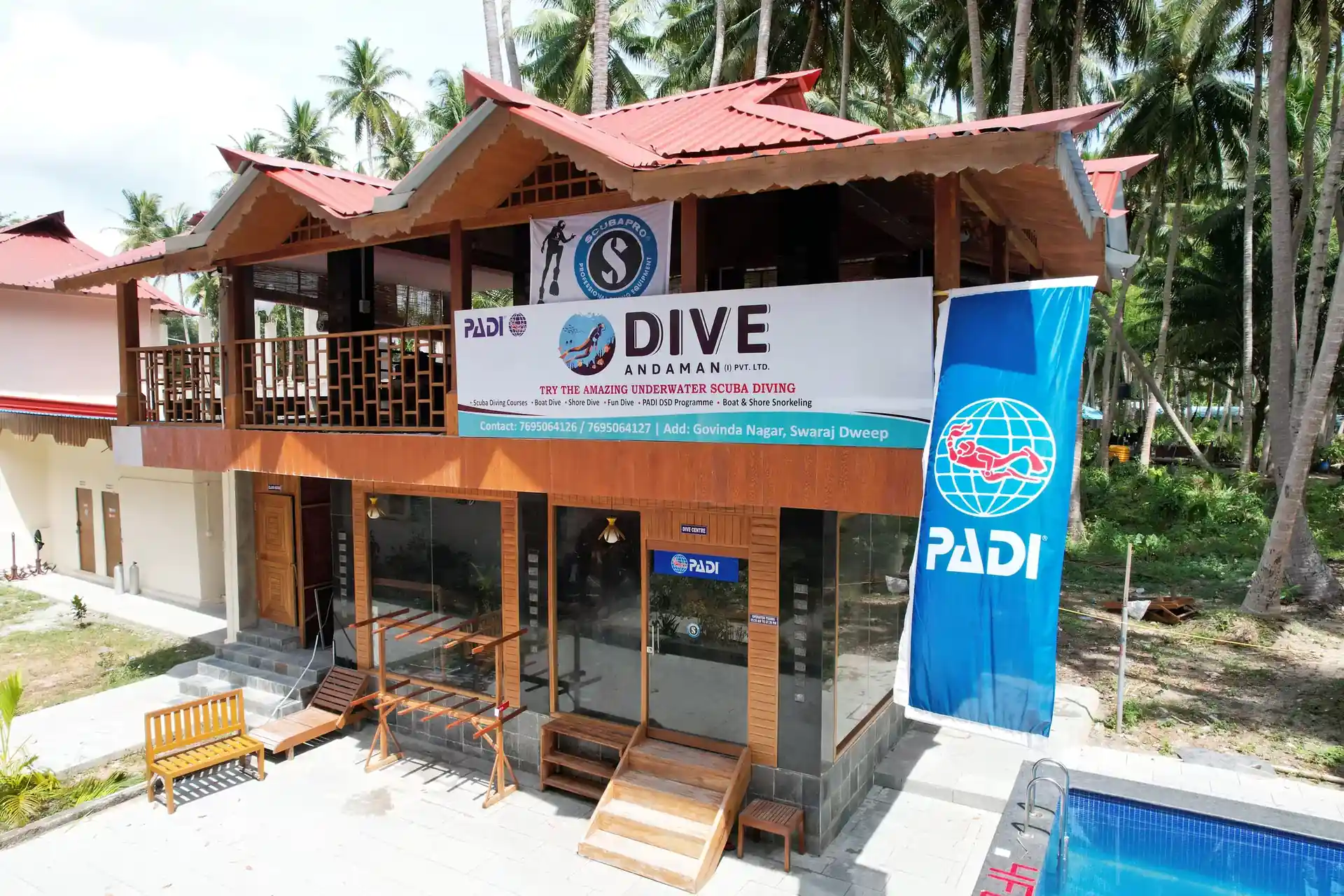 Dive shop photo