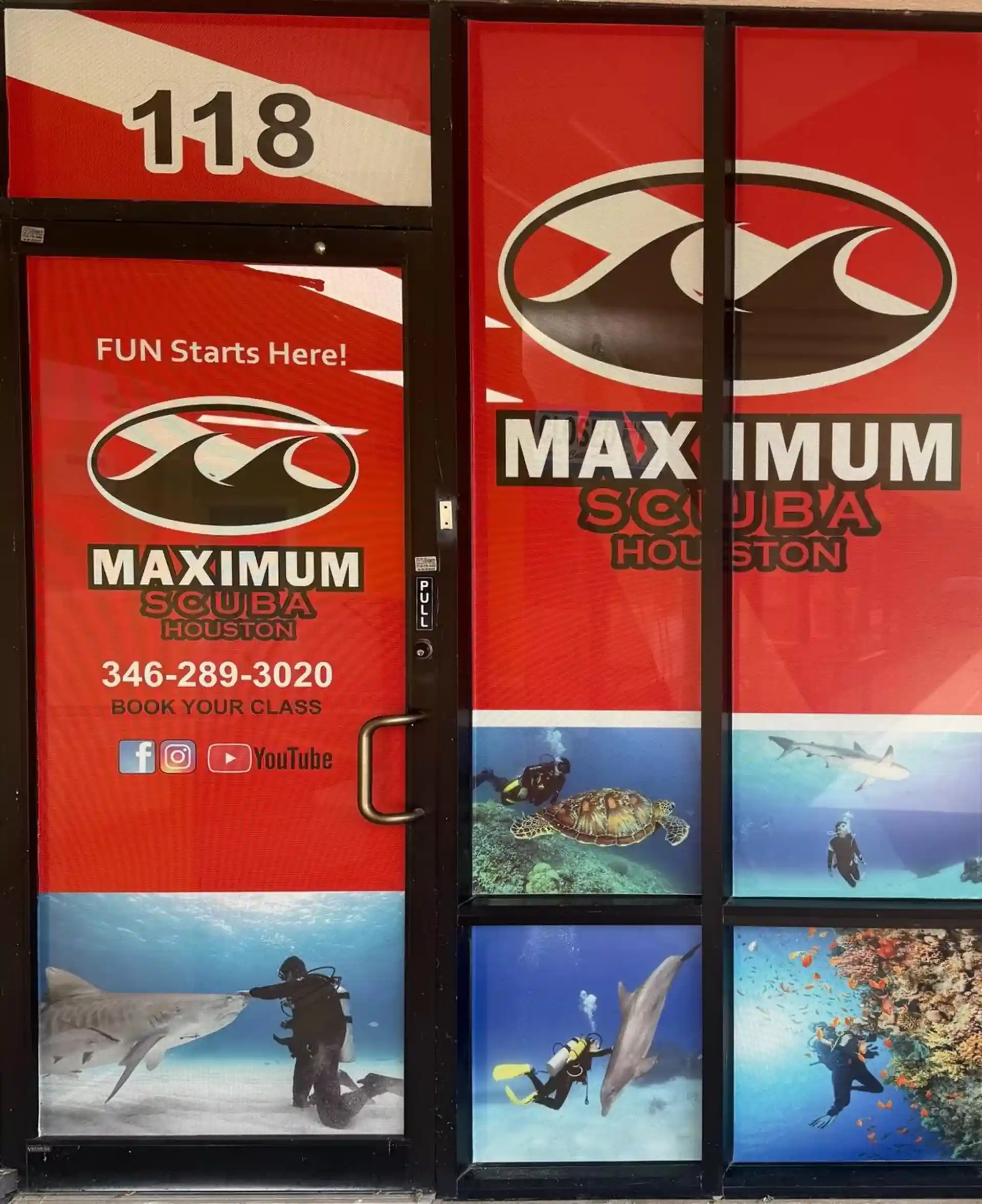 Dive shop photo