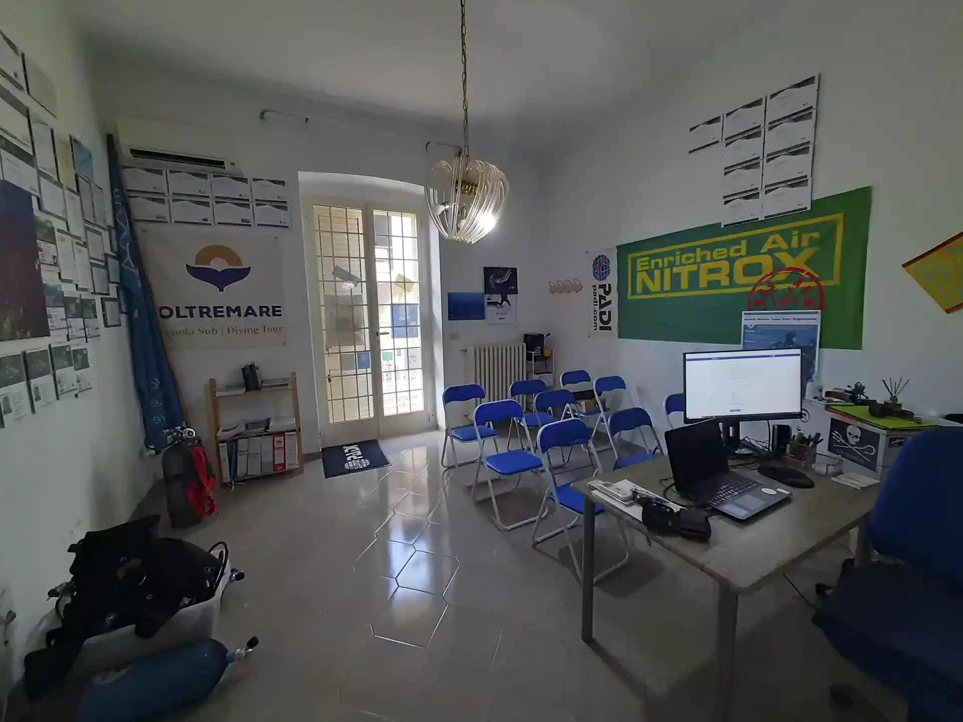 Aula didatica sede invernale