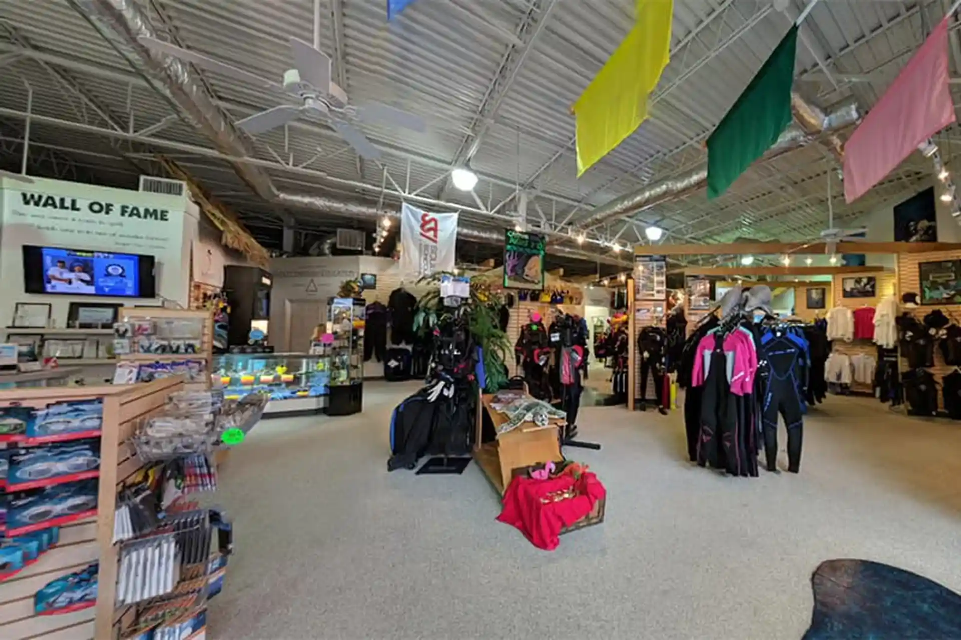 Dive shop photo