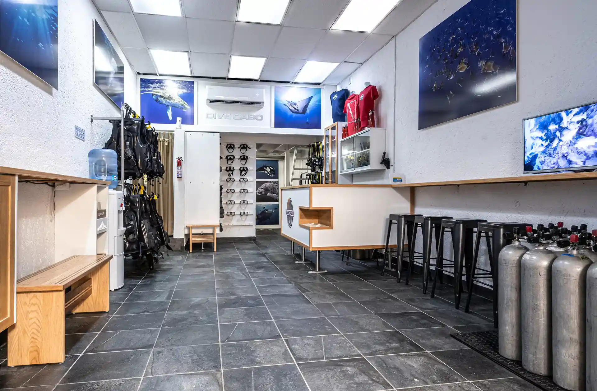 Dive shop photo