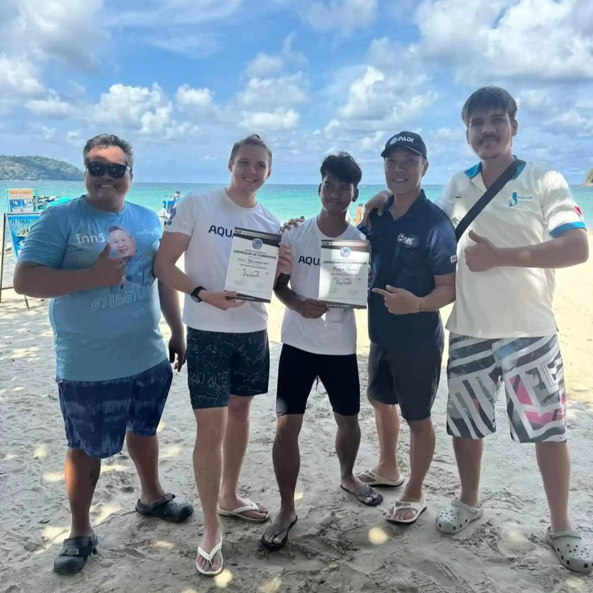 Photo du magasin de plongée