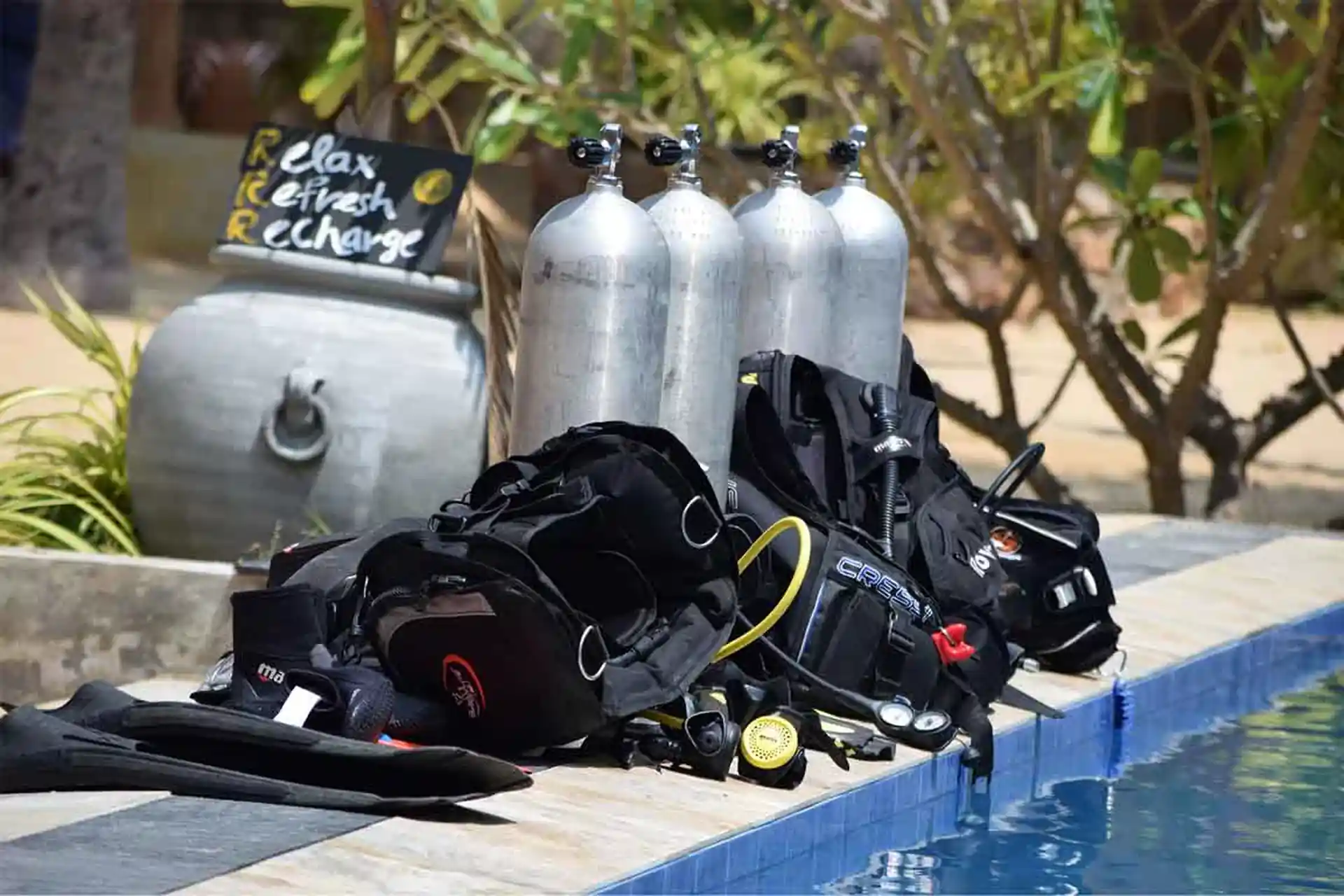 Dive shop photo