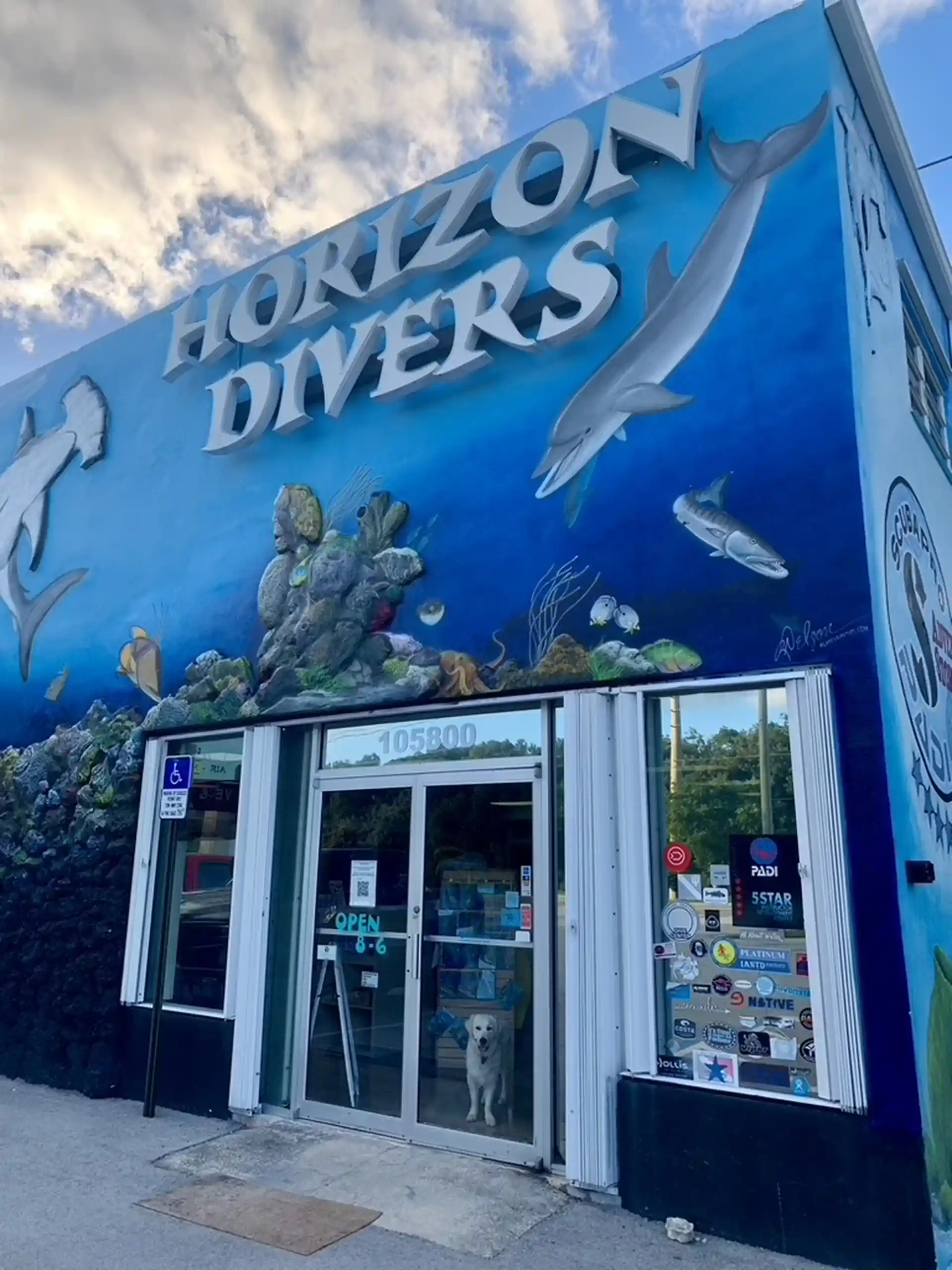 Dive shop photo