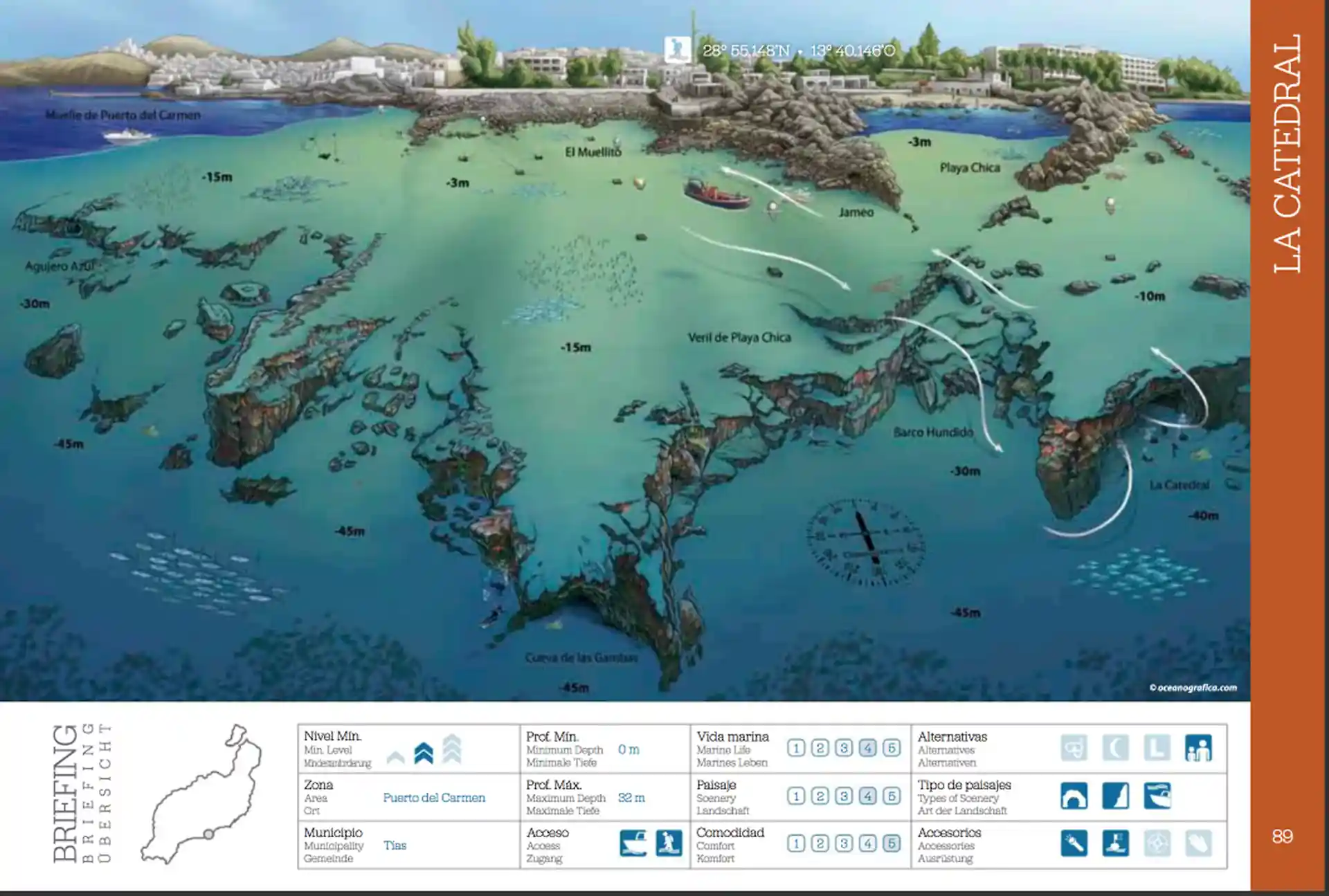 Foto des Tauchplatzes