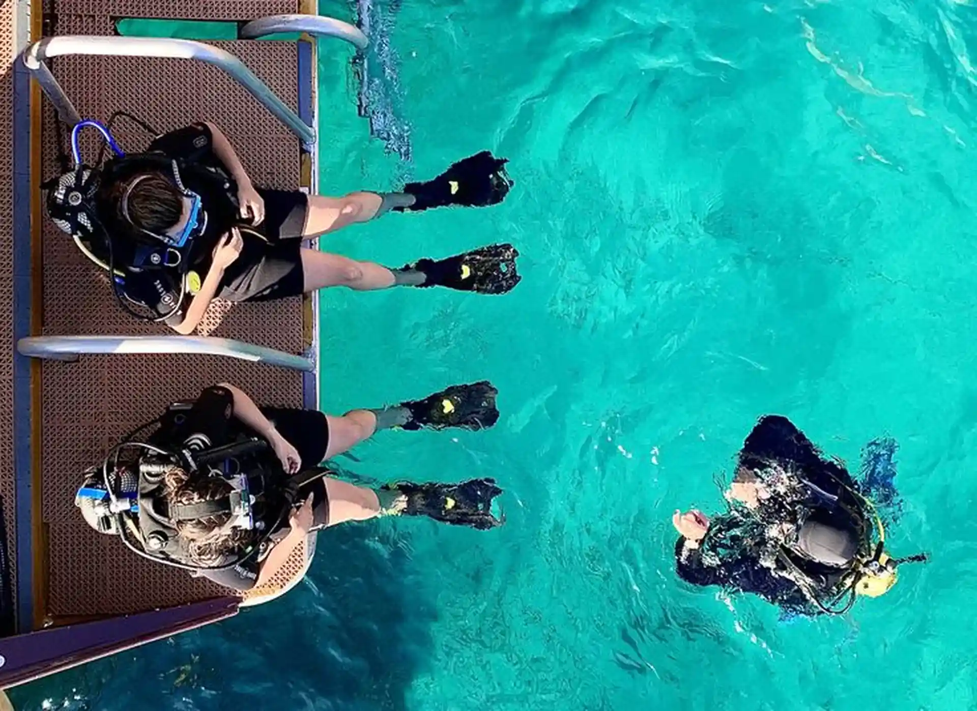 Before scuba diving, a diving plan is programmed to ensure a safe scuba diving experience.