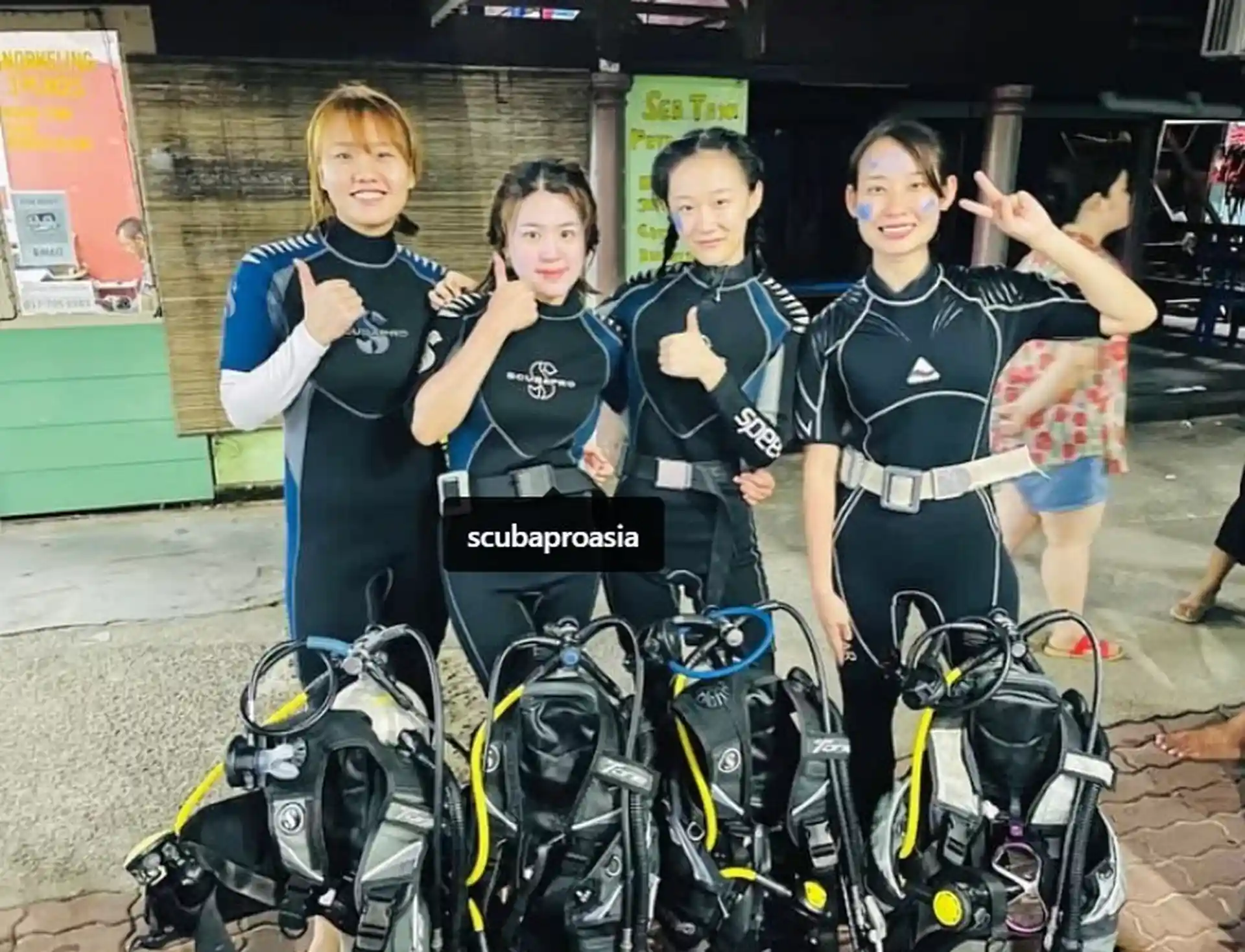 Dive shop photo