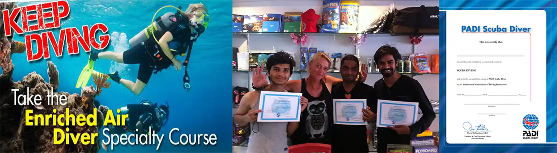 Dive shop photo