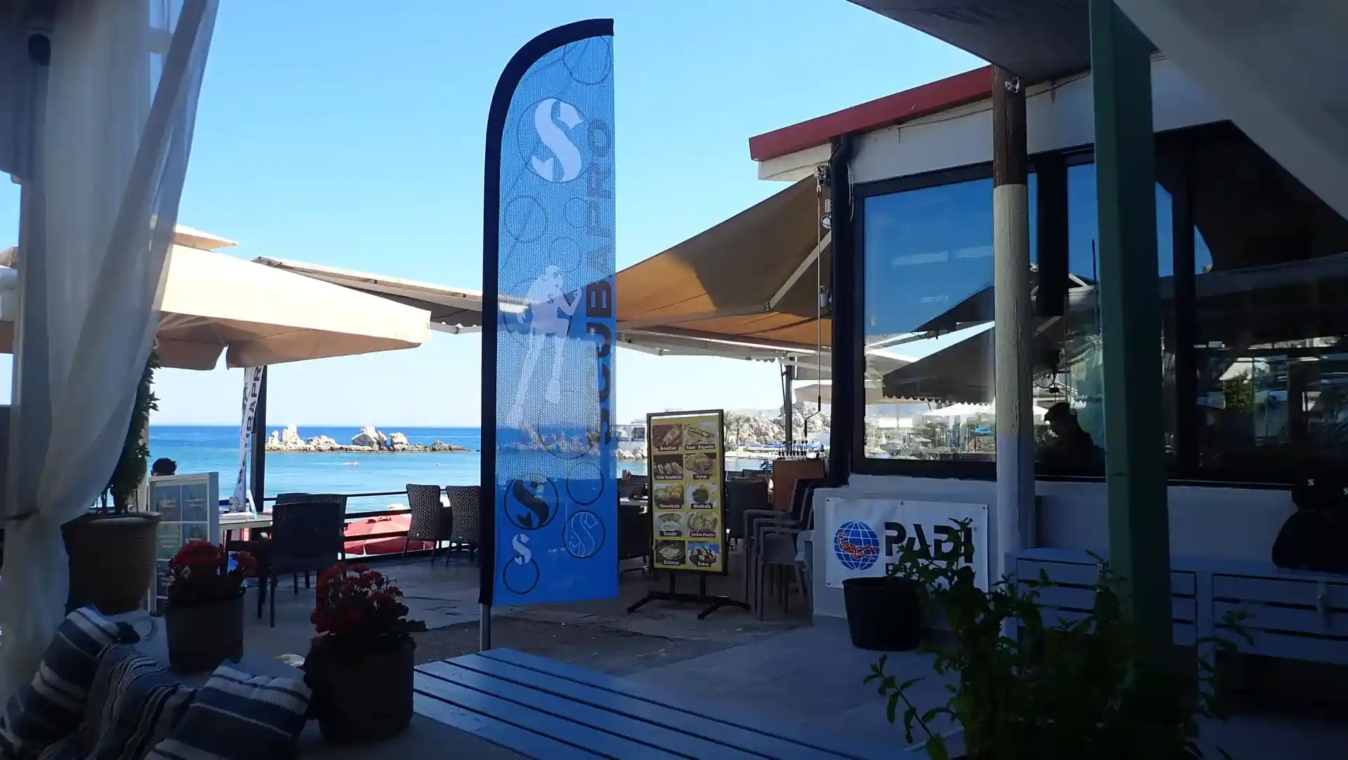 Scuba Diving Charaki, Easy Divers Rhodes, Dive Base