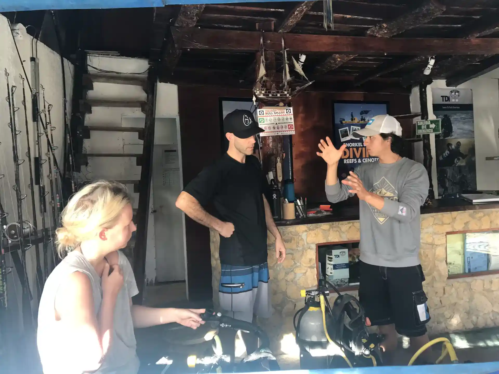 Dive shop photo