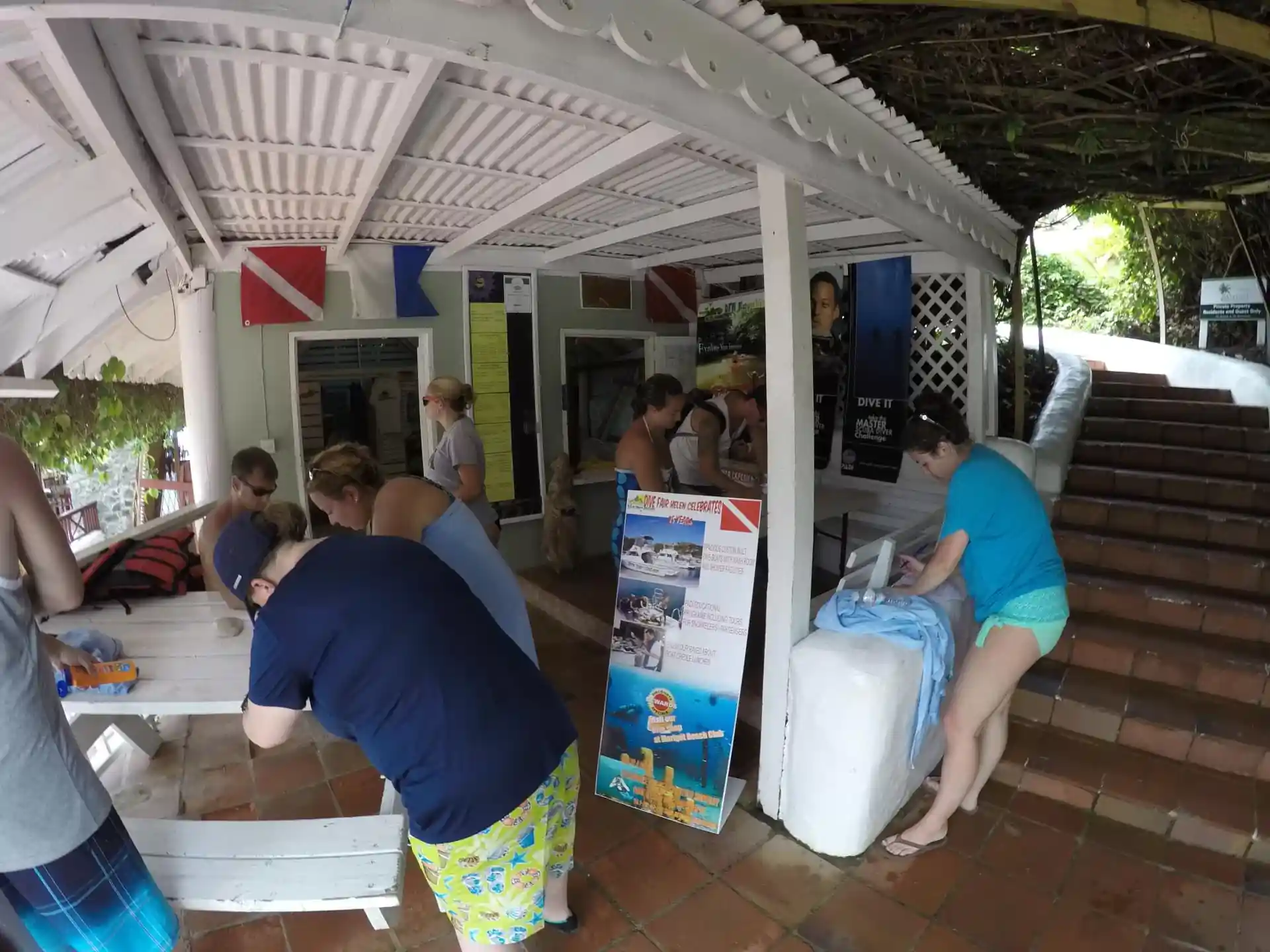 Dive shop photo