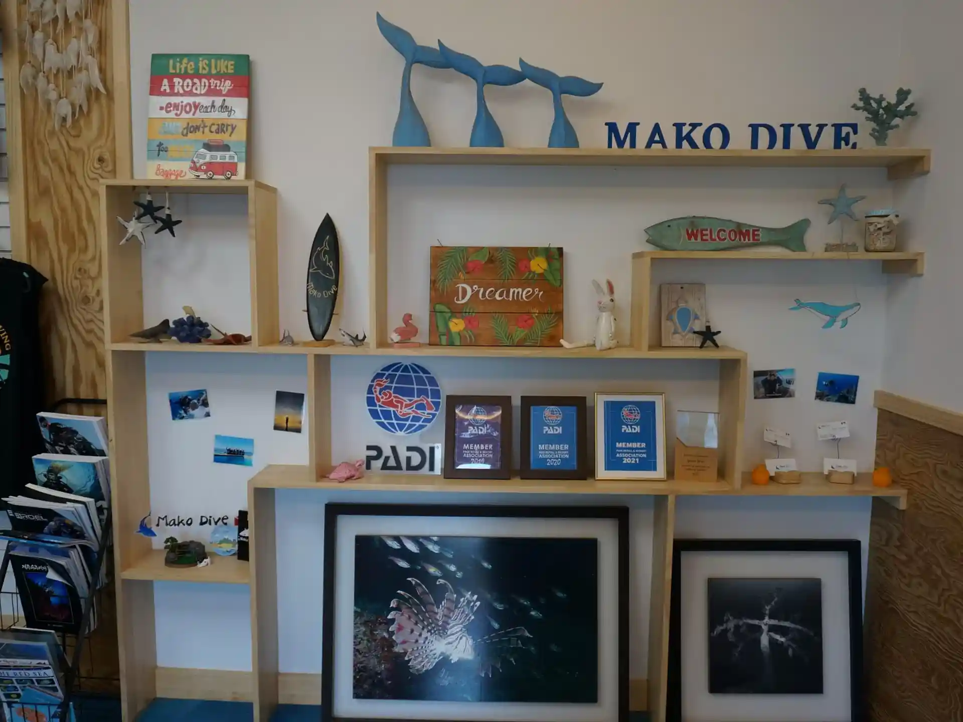 Dive shop photo