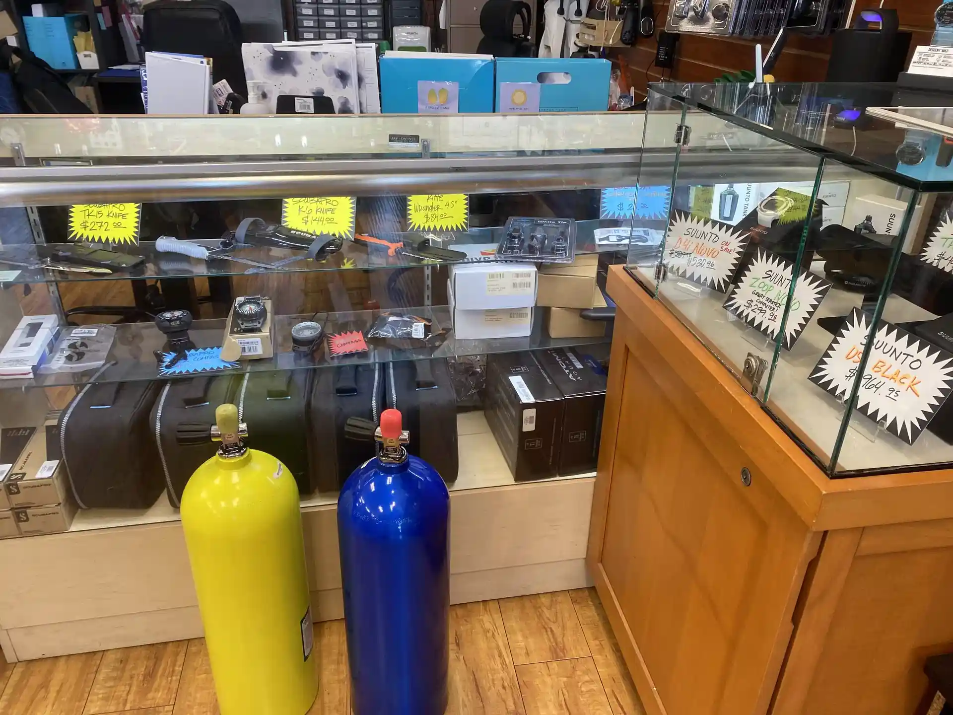 Dive shop photo