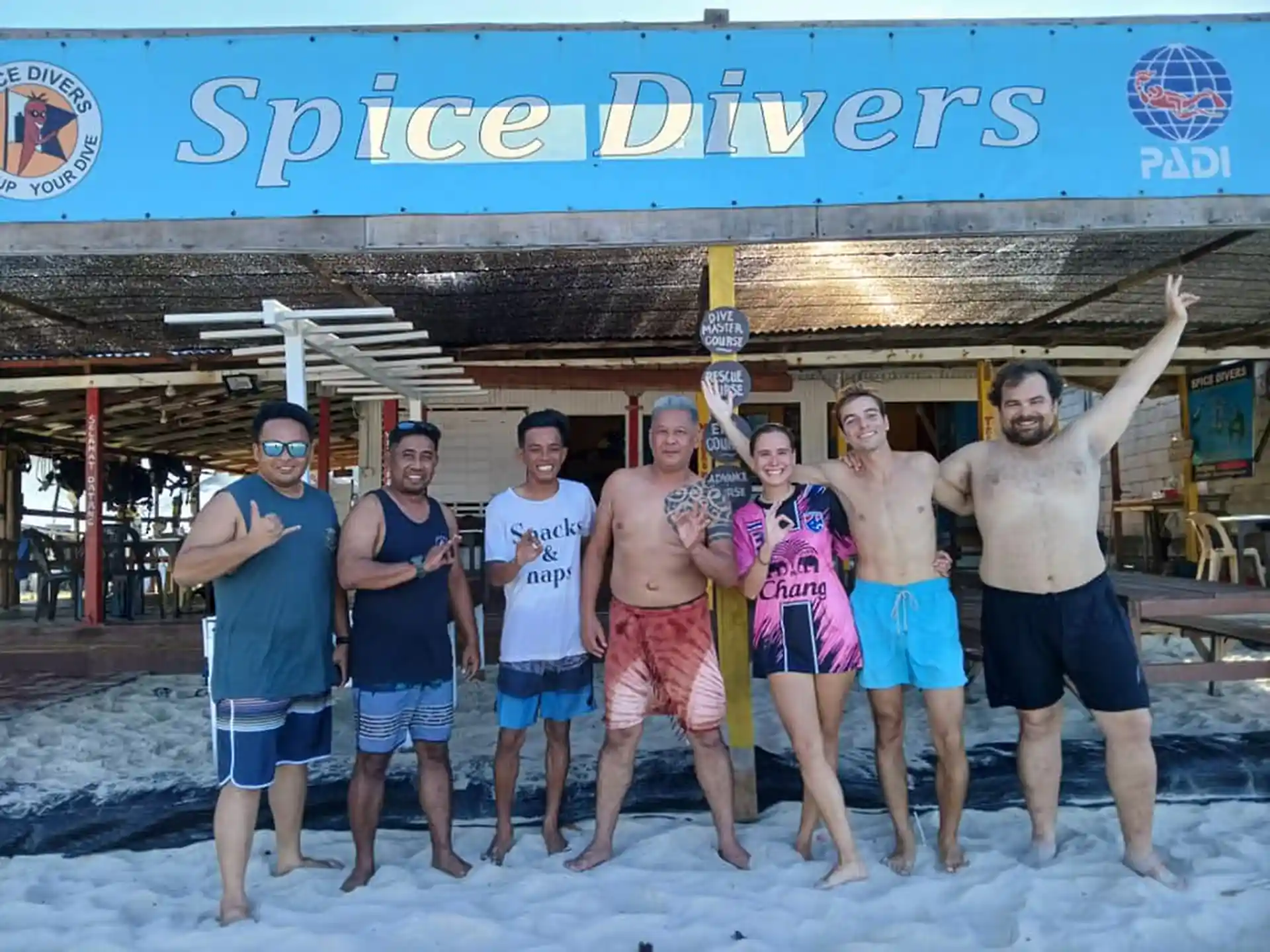 Dive shop photo