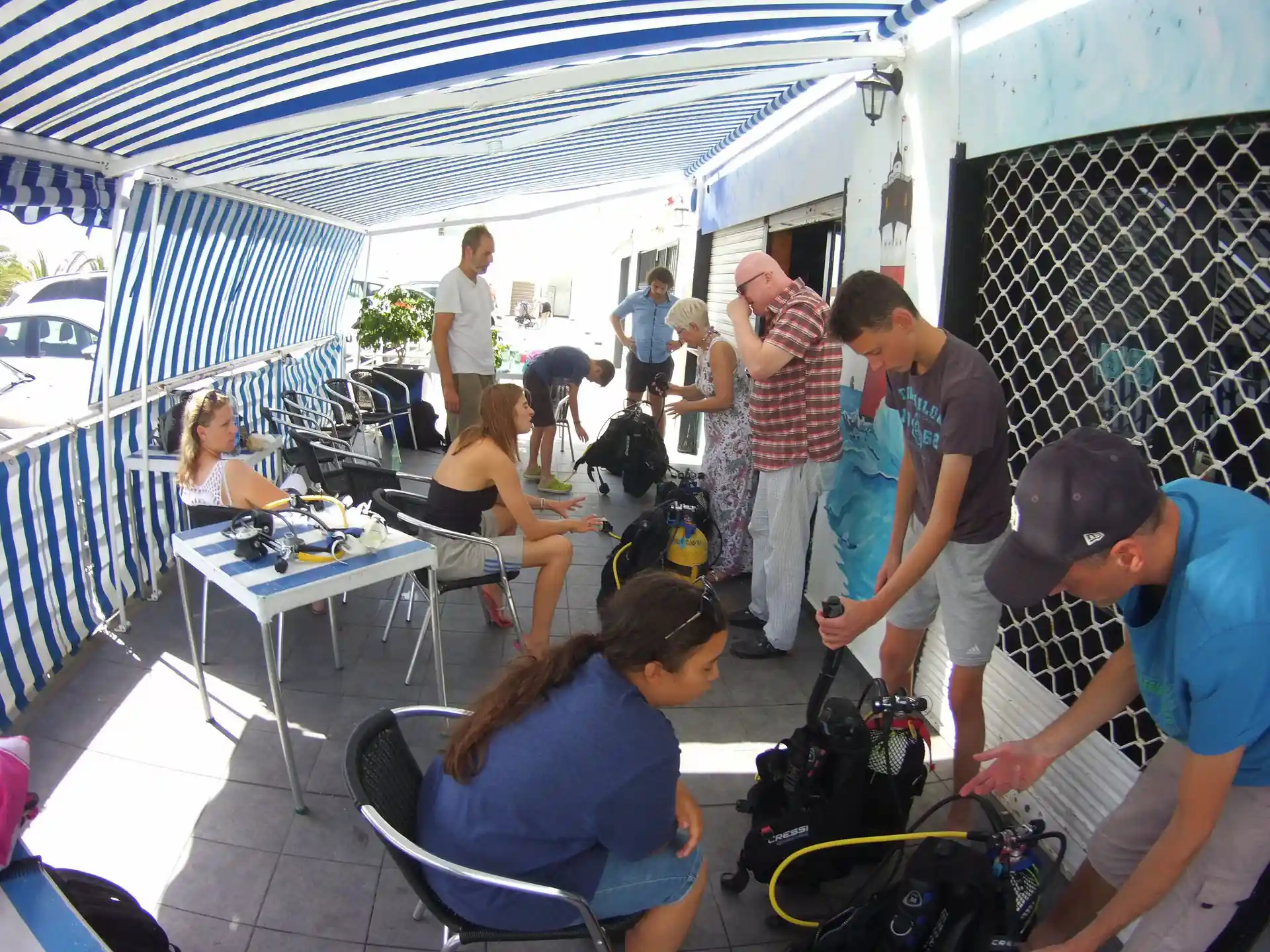 Dive shop photo