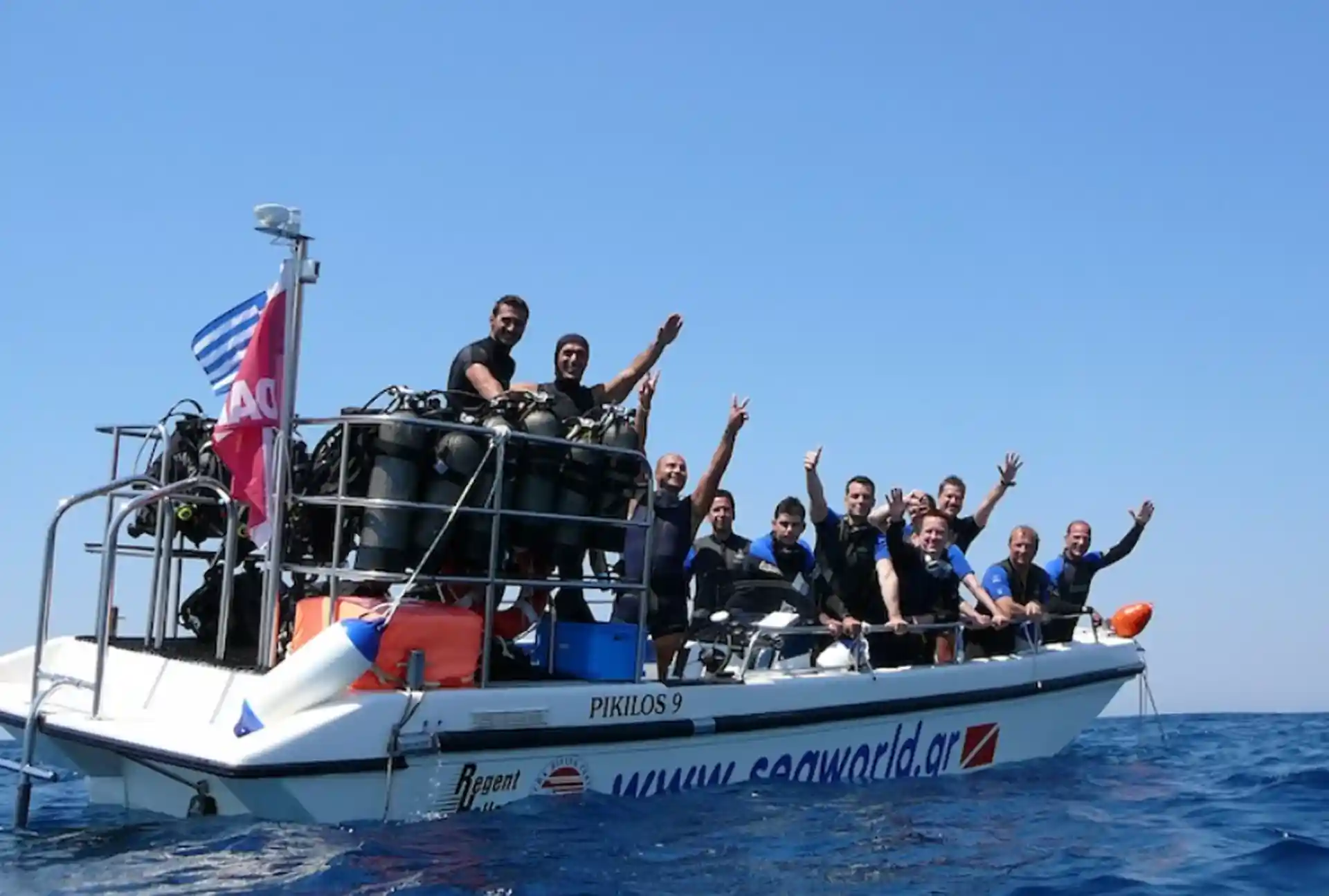 Our speed boat designed specially by divers fro divers